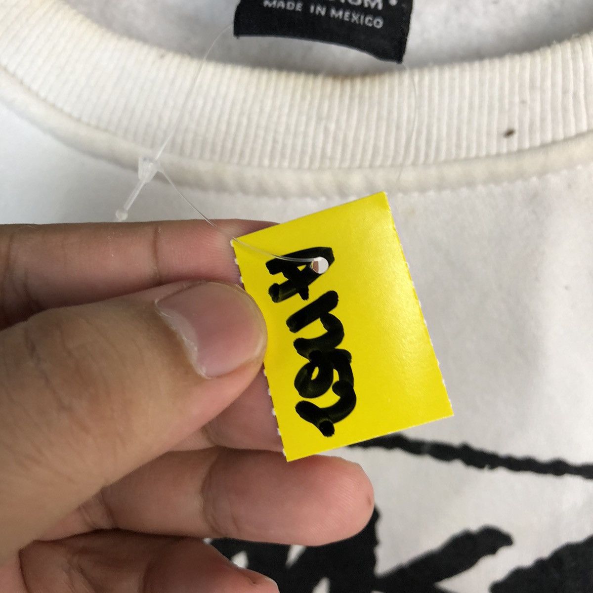 Stussy DL Stussy vintage White Sweatshirt #A1252 Size US S / EU 44-46 / 1 - 11 Thumbnail