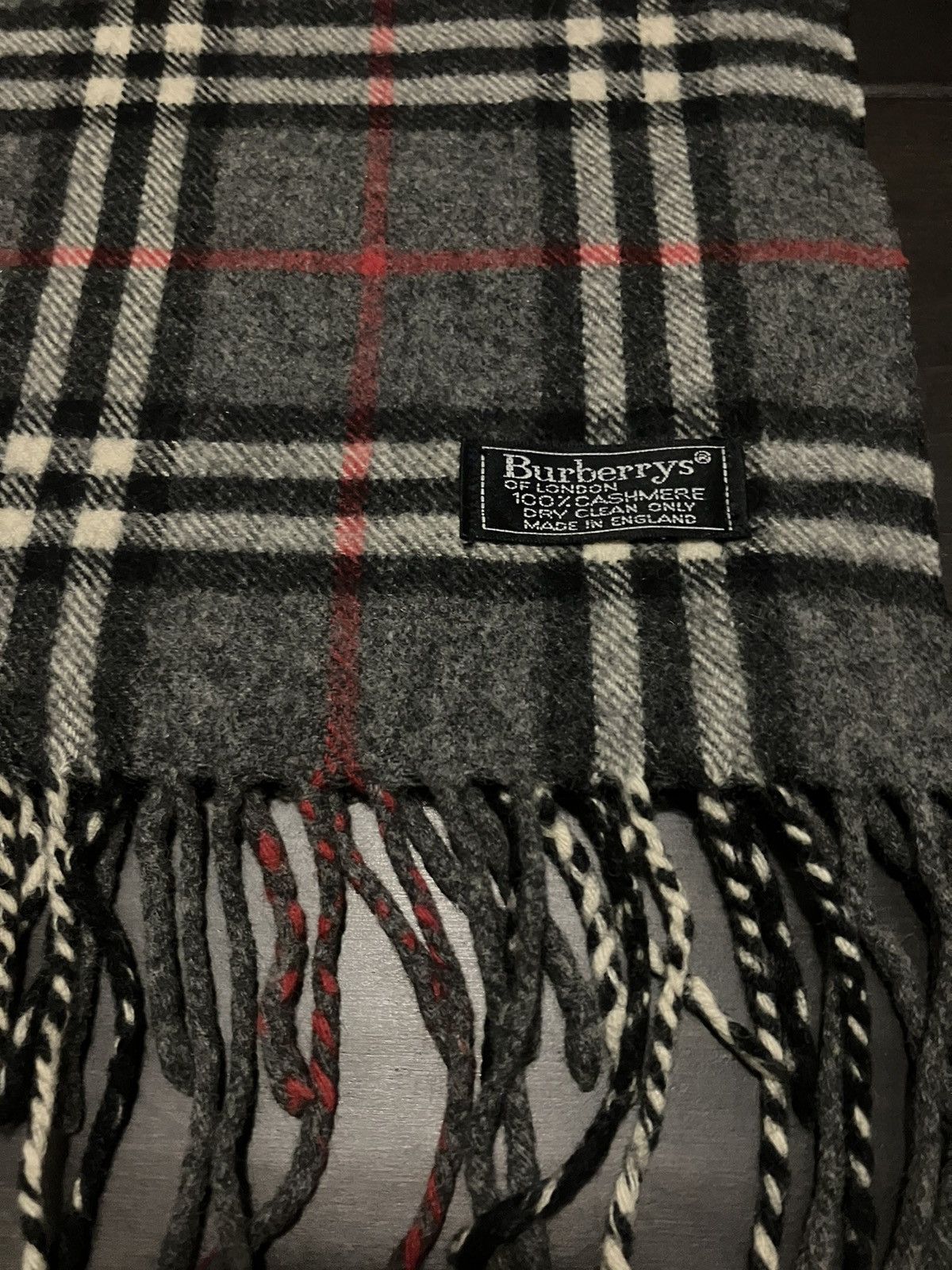 Burberry Burberry scarf gray Size ONE SIZE - 1 Thumbnail