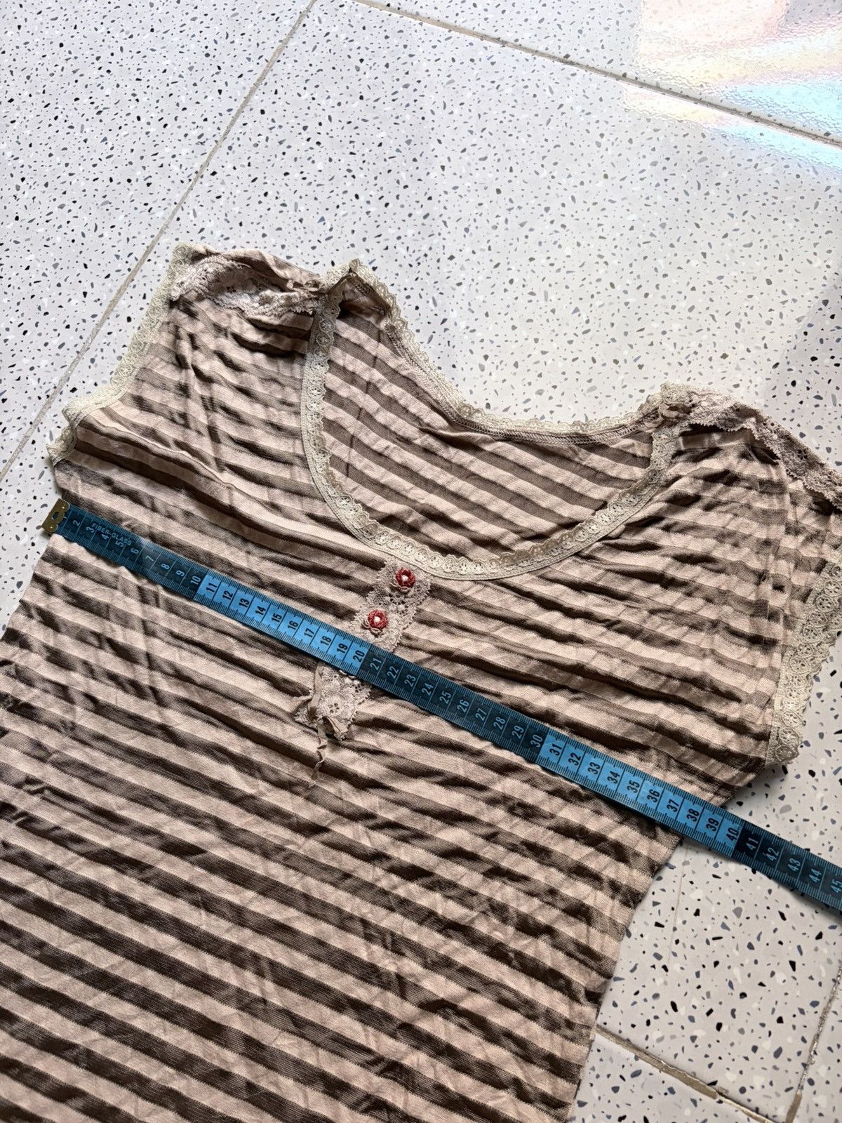 Japanese Brand Japanese Women Stripe T-shirt Lolita Style Size S / US 4 / IT 40 - 9 Thumbnail