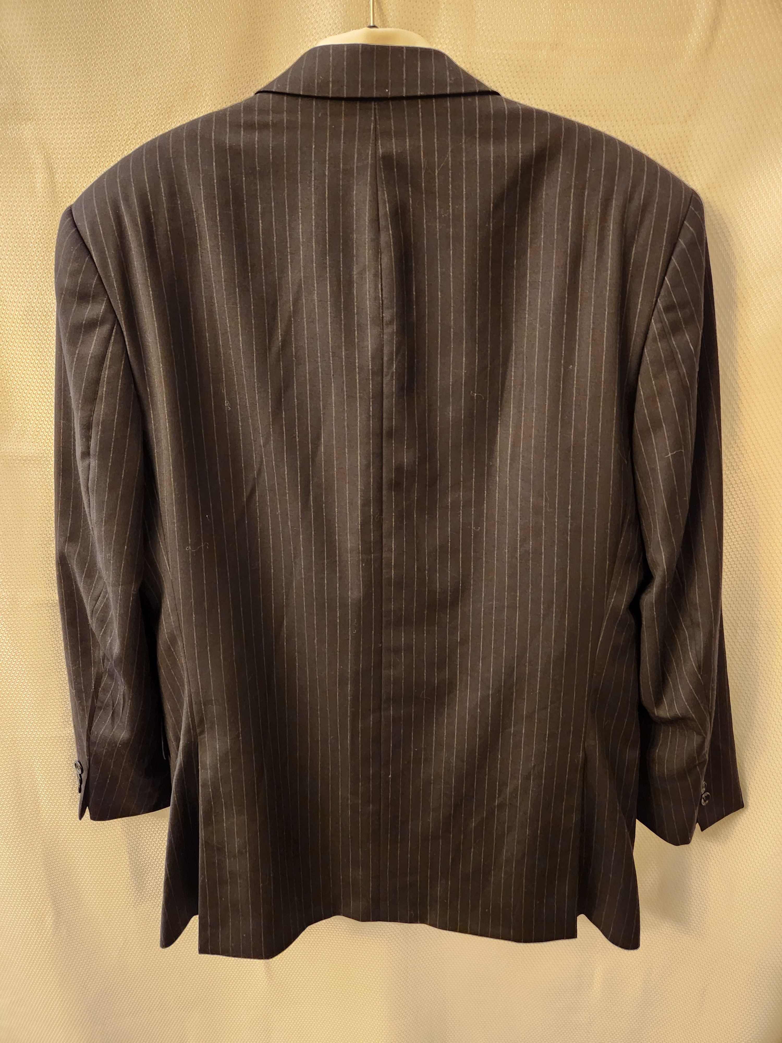 Hugo Boss Rubirosa/Catania Blue Pinstripe Size 44R - 2 Thumbnail