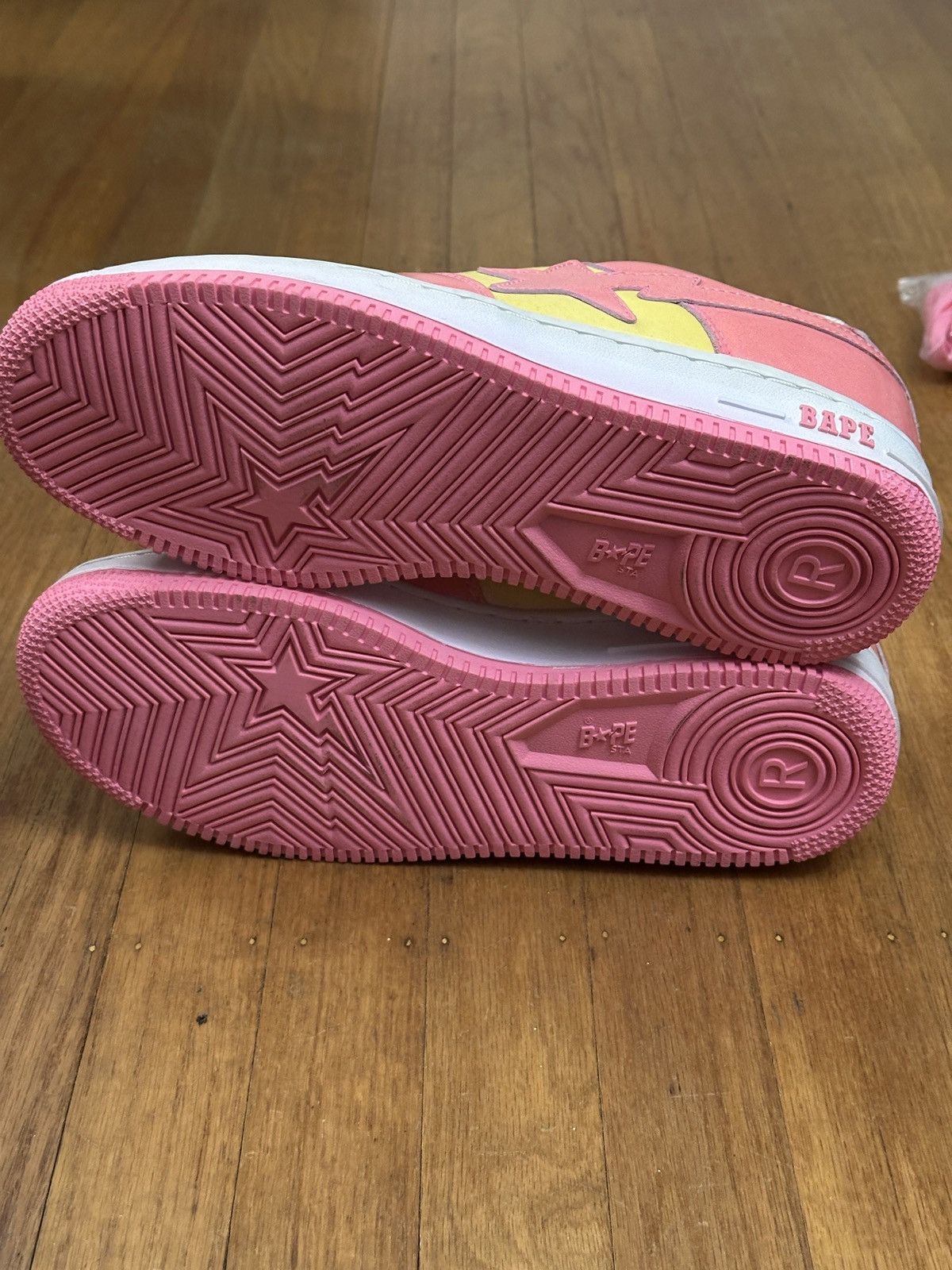 Bape BAPE STA FS-001 GLITTER PINK Size US 9.5 / EU 42-43 - 13 Thumbnail