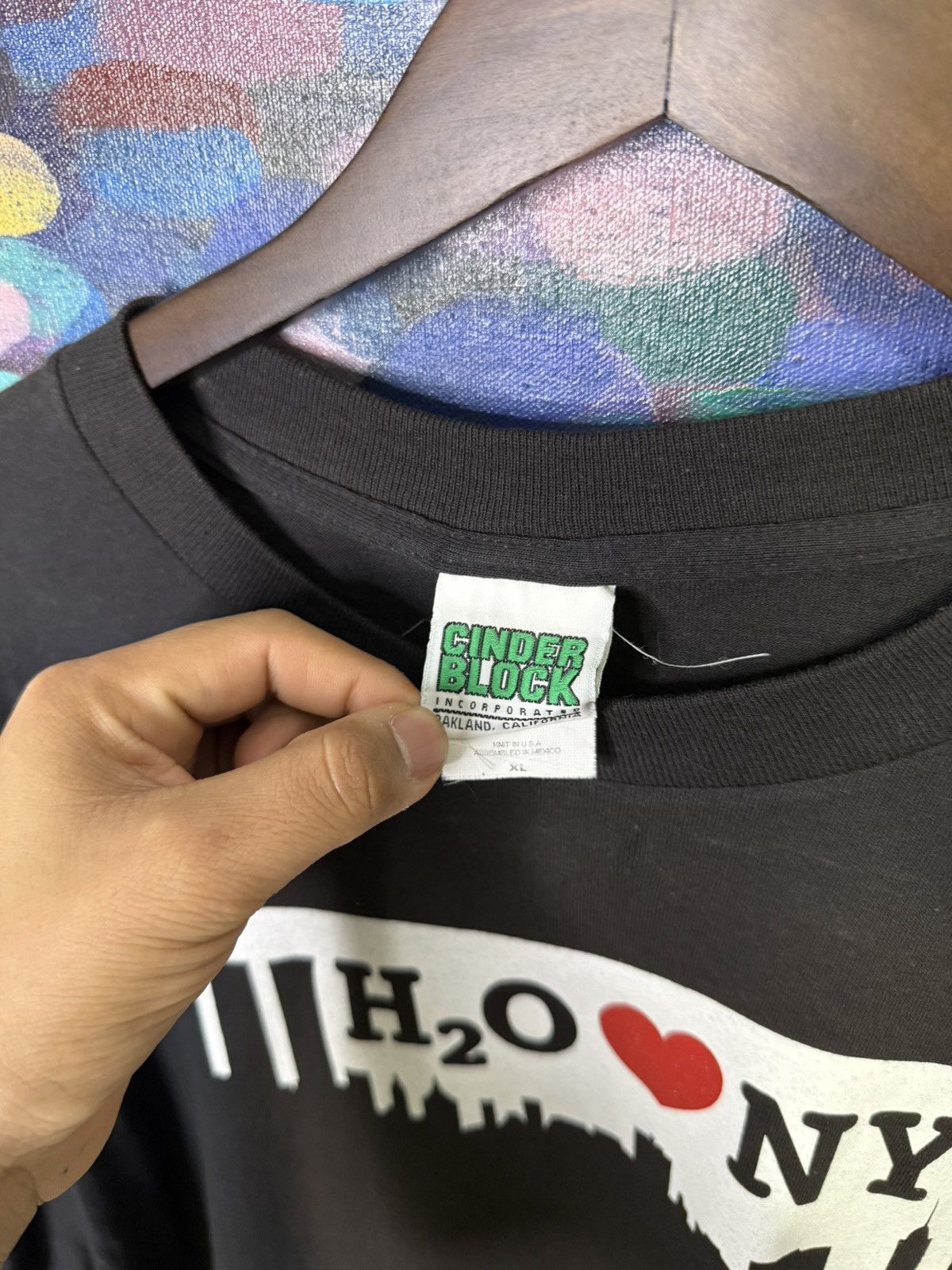 Vintage Vintage y2k h2o heart nyc band tee XL hardcore punk rare Size US XL / EU 56 / 4 - 4 Thumbnail