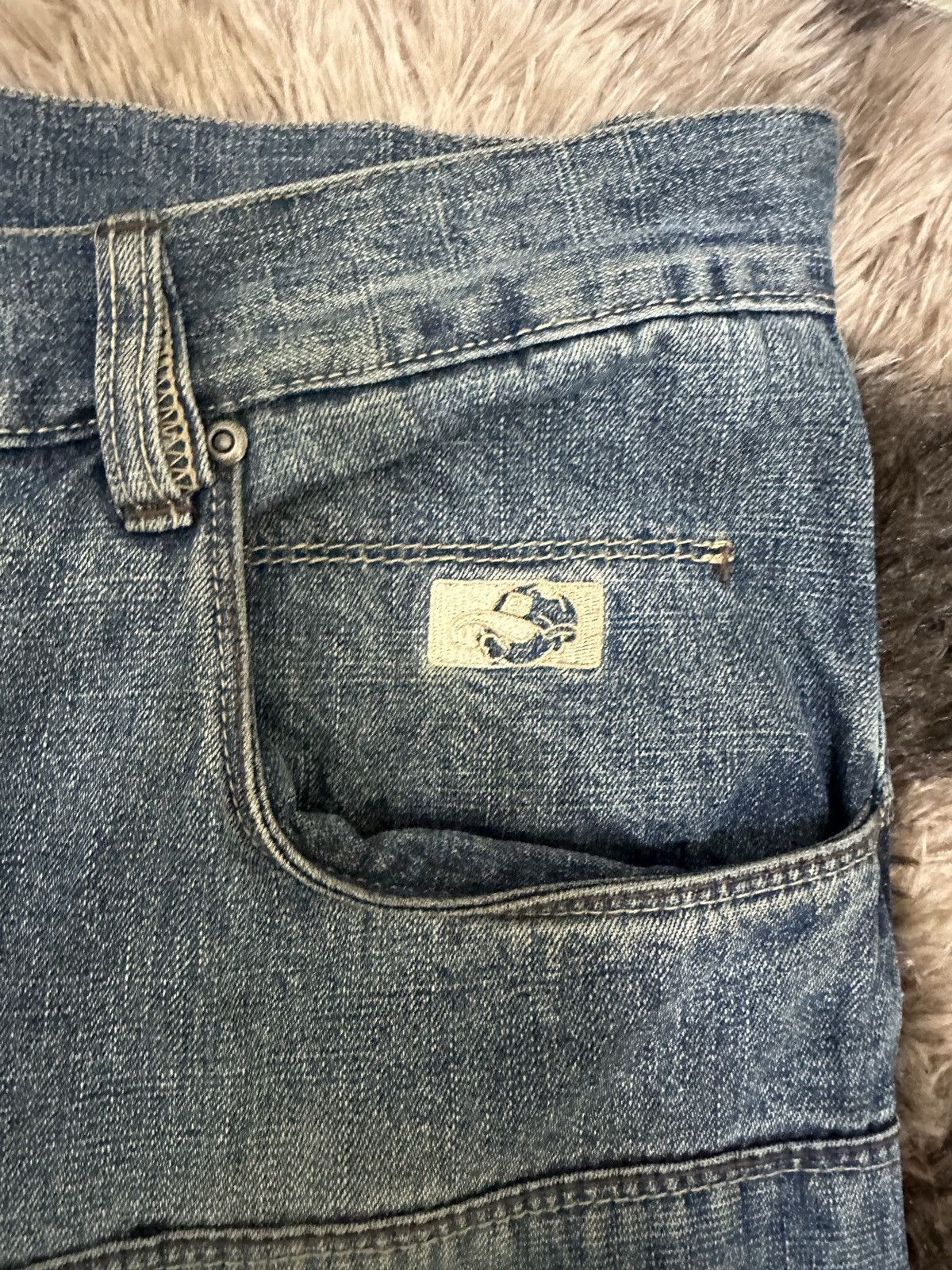 JNCO SOHK Vintage School Of Hard Knocks Patchwork Baggy Jeans Size US 40 / EU 56 - 4 Thumbnail
