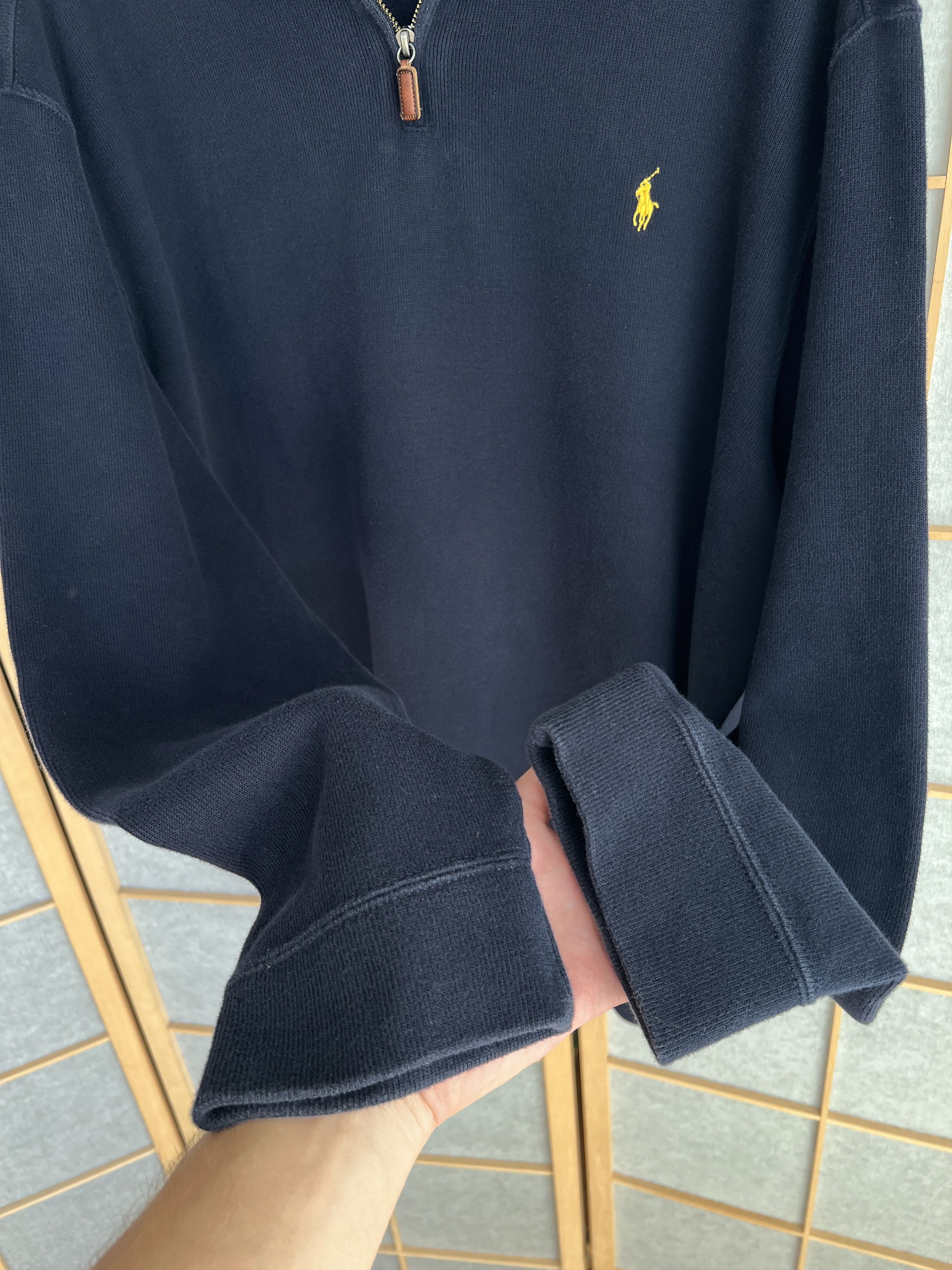 Polo Ralph Lauren PRL half zip sweatshirt old money vintage sweater 2000s rare Size US XXL / EU 58 / 5 - 16 Thumbnail