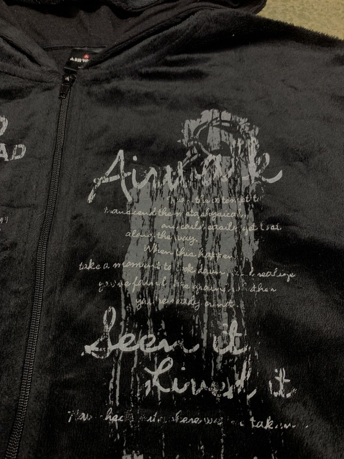Airwalk × Japanese Brand × Vintage Y2K Airwalk fleece hoddie rare Size US L / EU 52-54 / 3 - 2 Thumbnail