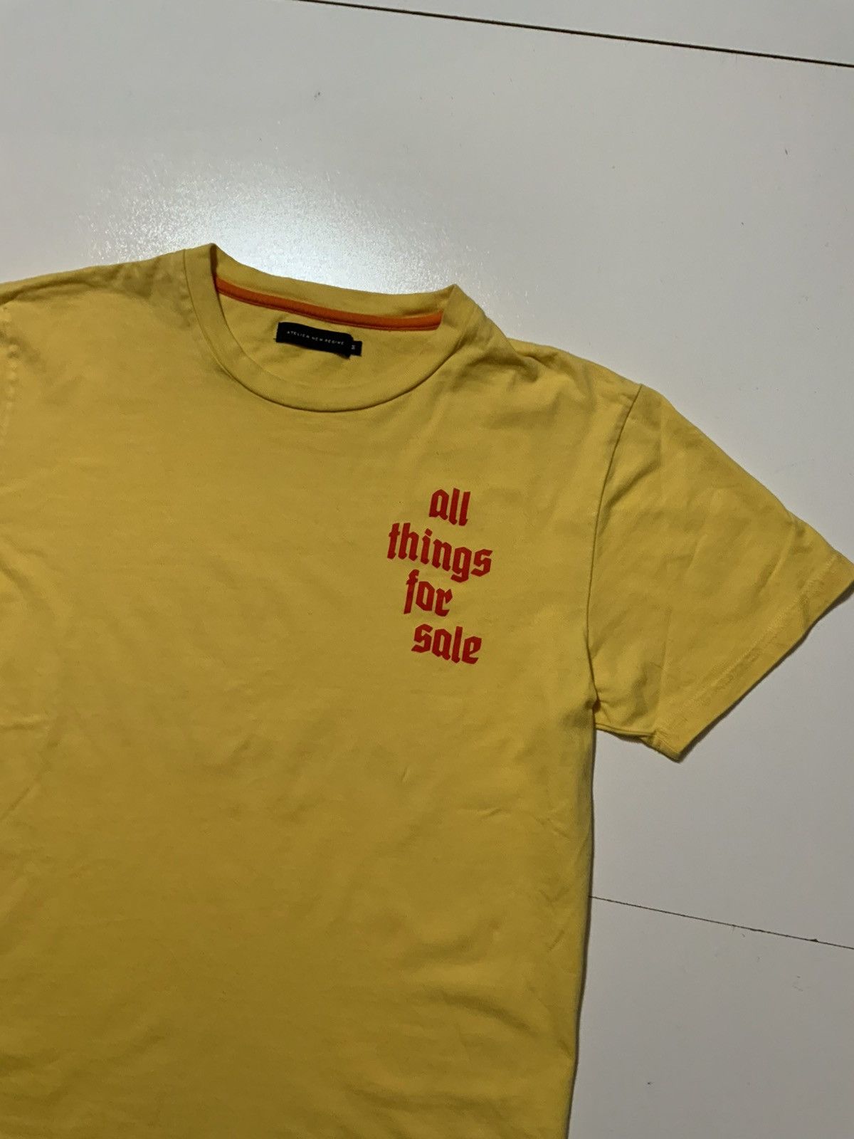 Atelier New Regime Atelier New Regime All Things For Sale Graphic T-Shirt Size US M / EU 48-50 / 2 - 4 Thumbnail