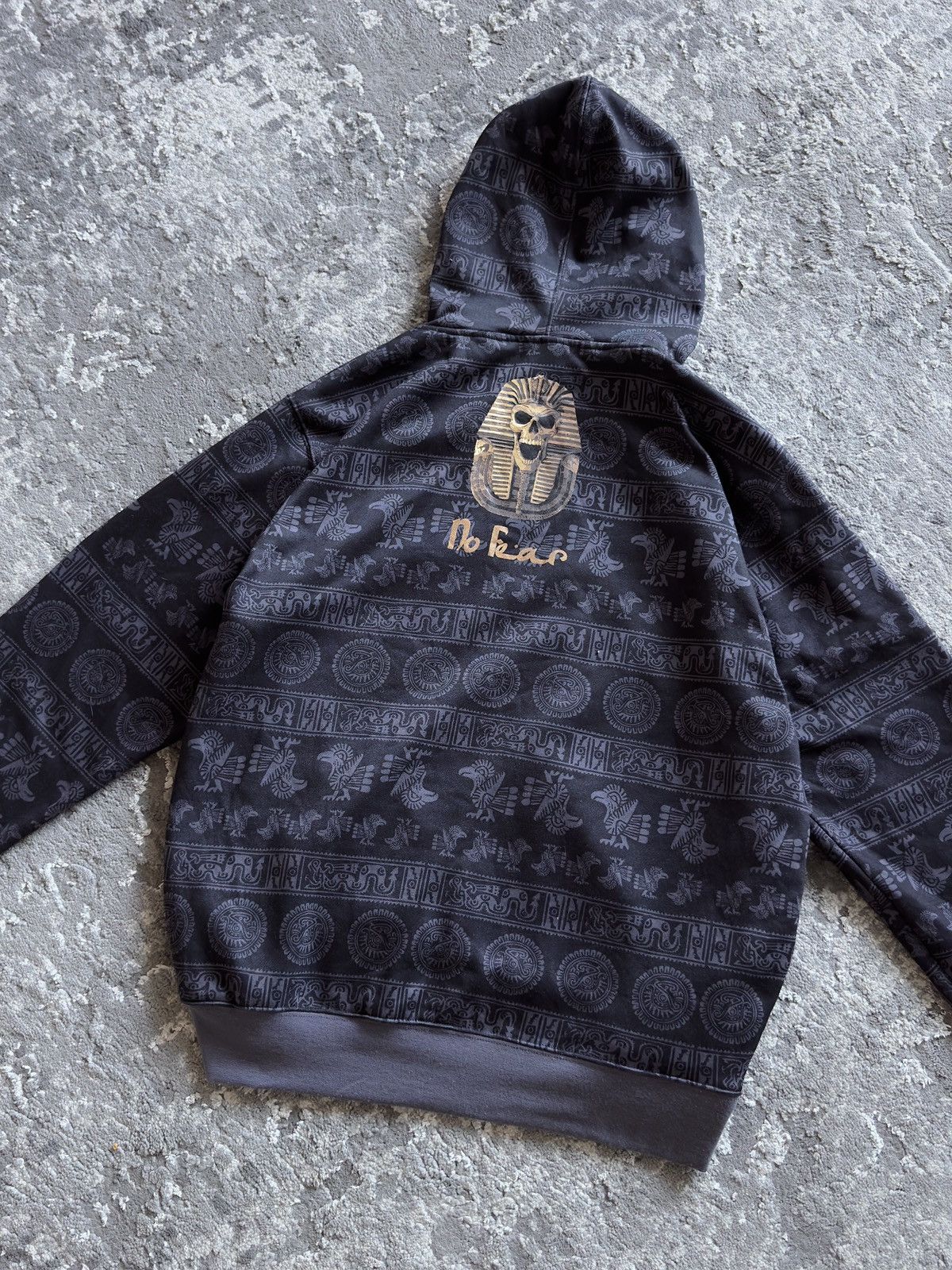 No Fear Vintage 90’s No Fear Skull Pharaoh Hoodie rare Size US L / EU 52-54 / 3 - 5 Thumbnail