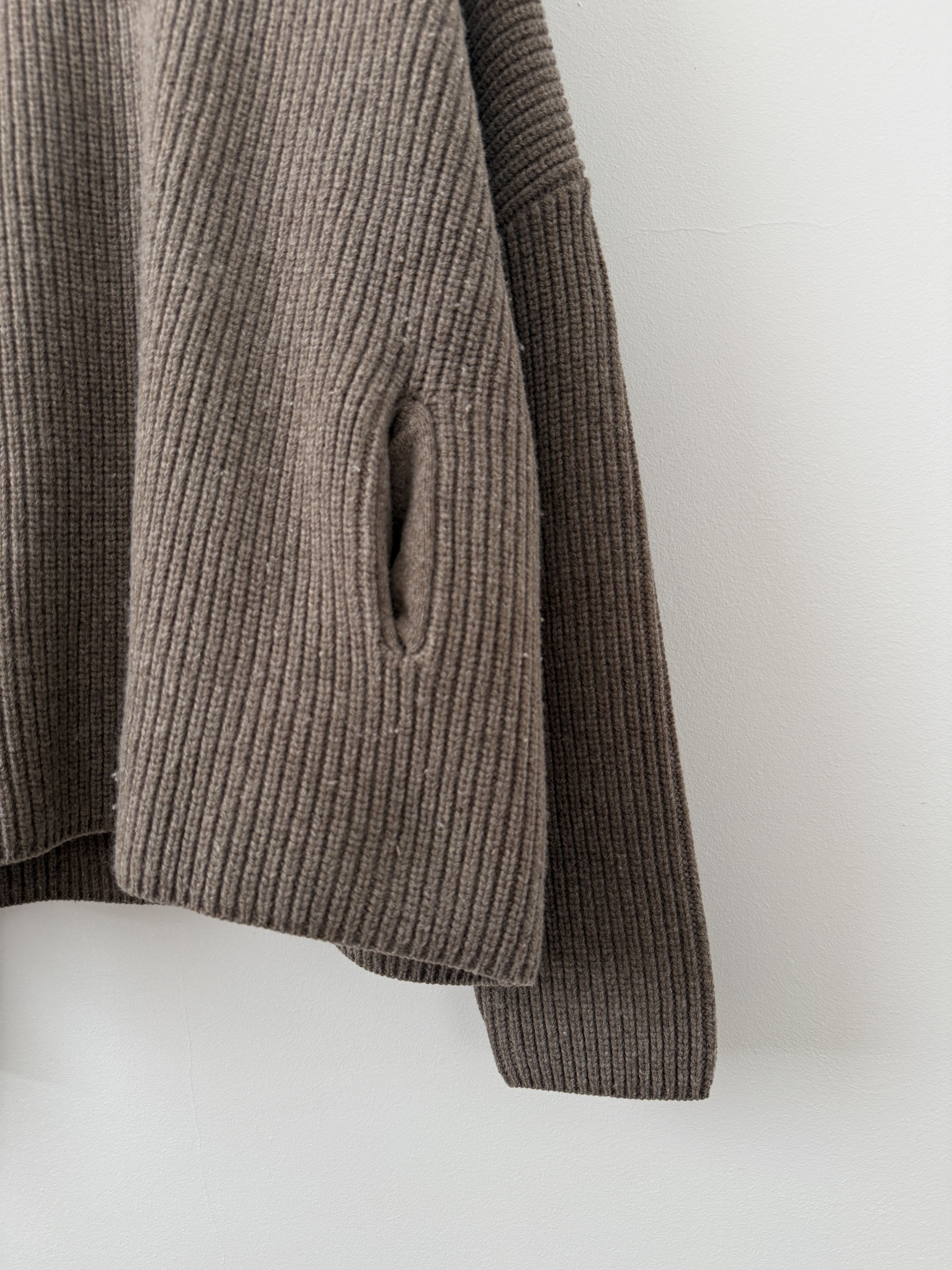 John Elliott John Elliott Dakota Knit Poncho Wheat Size US M / EU 48-50 / 2 - 9 Thumbnail
