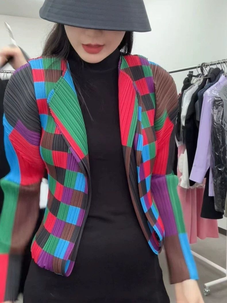 Issey Miyake Issey Miyake Mosaic coat Size S / US 4 / IT 40 - 8 Thumbnail