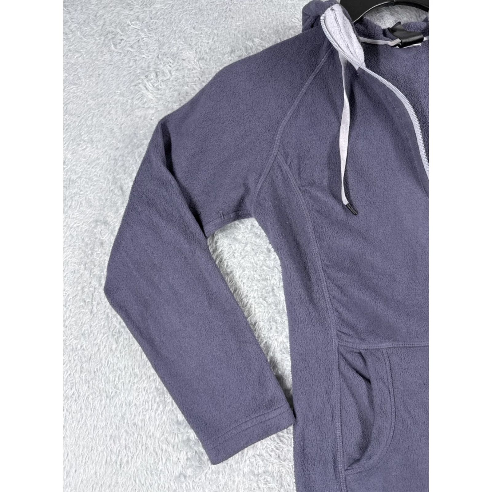 The North Face The North Face Jacket Small Purple Full Zip Hooded Fleece Polyester Womens Size S / US 4 / IT 40 - 3 Thumbnail