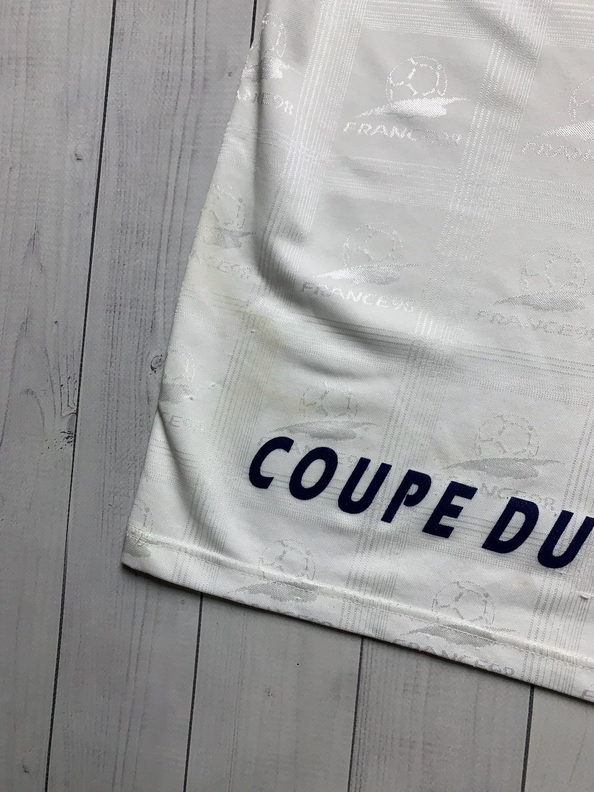 Vintage Vintage France 1998 World Cup tee monogram rare size M Size US M / EU 48-50 / 2 - 7 Thumbnail