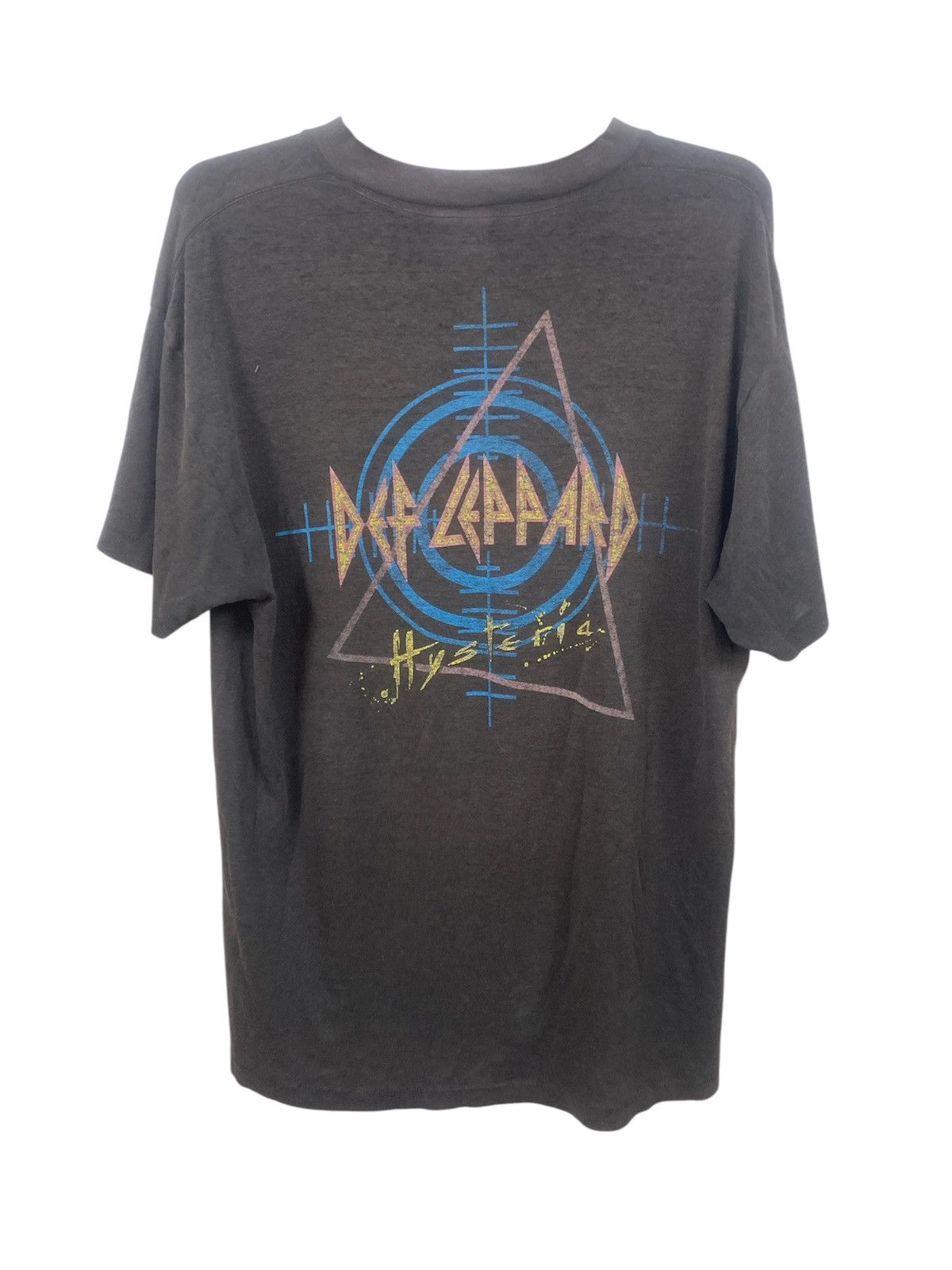 Band Tees Vintage Def Leapard 80s Hysteria Size US L / EU 52-54 / 3 - 2 Thumbnail