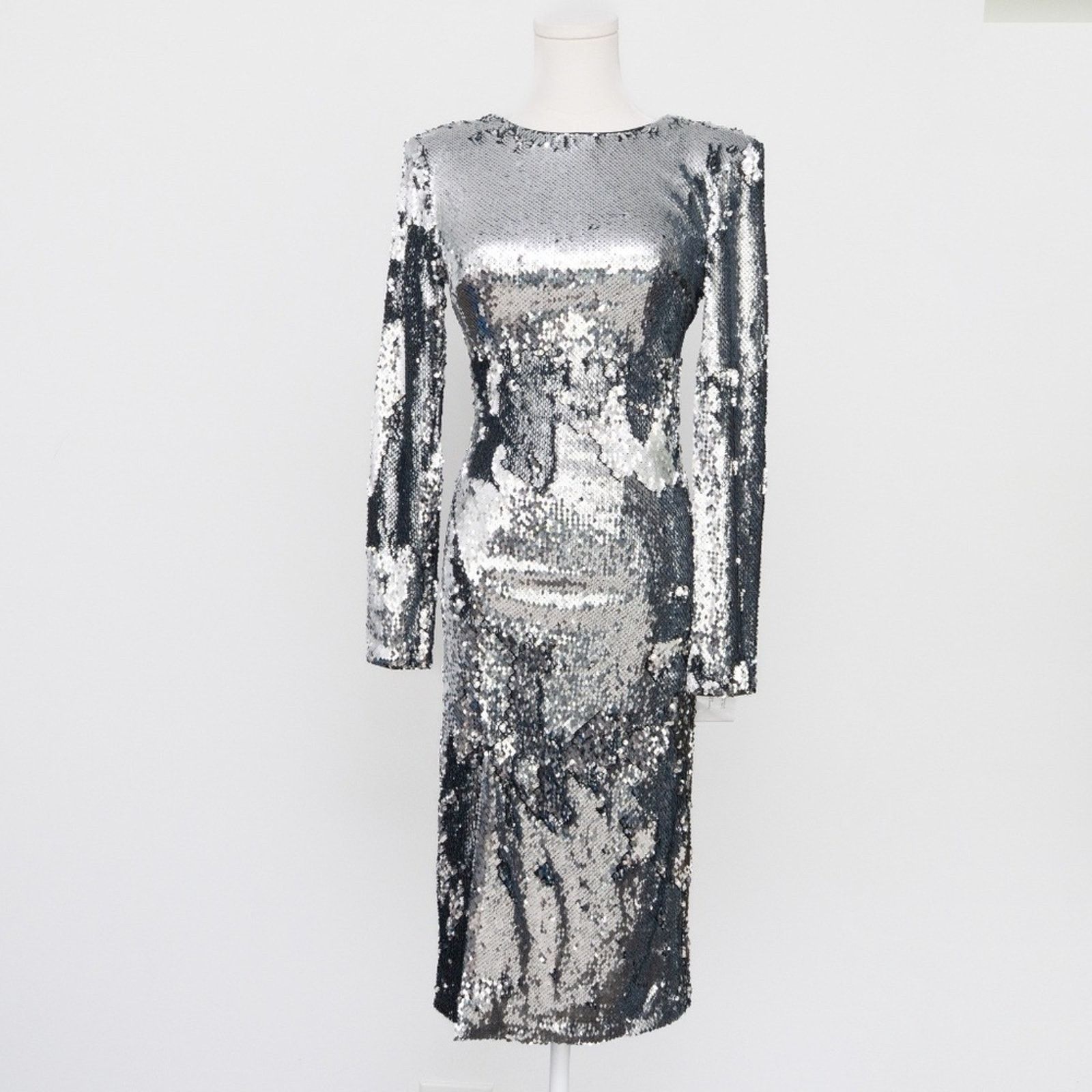 Dress the Population Dress The Population | Natalie Dress in Silver. Size Small. Size S / US 4 / IT 40 - 1 Thumbnail