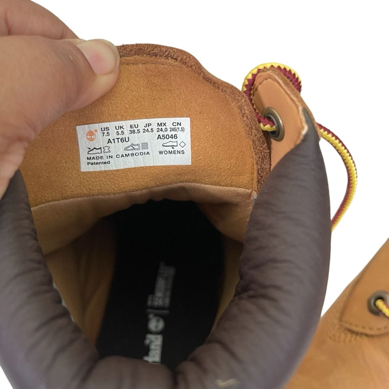 Timberland Timberland Women's Linden Woods Waterproof Boots Tan 7.5 Size US 7.5 / IT 37.5 - 5 Thumbnail