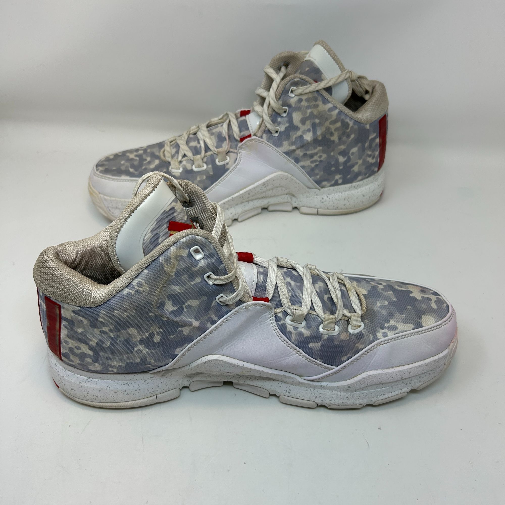 Adidas Adidas J Wall 2 Home Basketball Shoes Gray/White Mens Size 1 Size US 13 / EU 46 - 7 Thumbnail