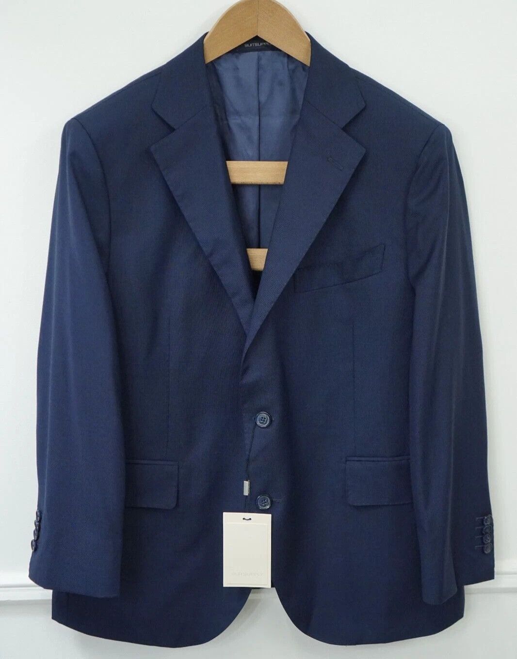 Suitsupply Men Suitsupply Blazer La Spalla Vitale Barberis Blue US44S Size 44S - 1 Thumbnail