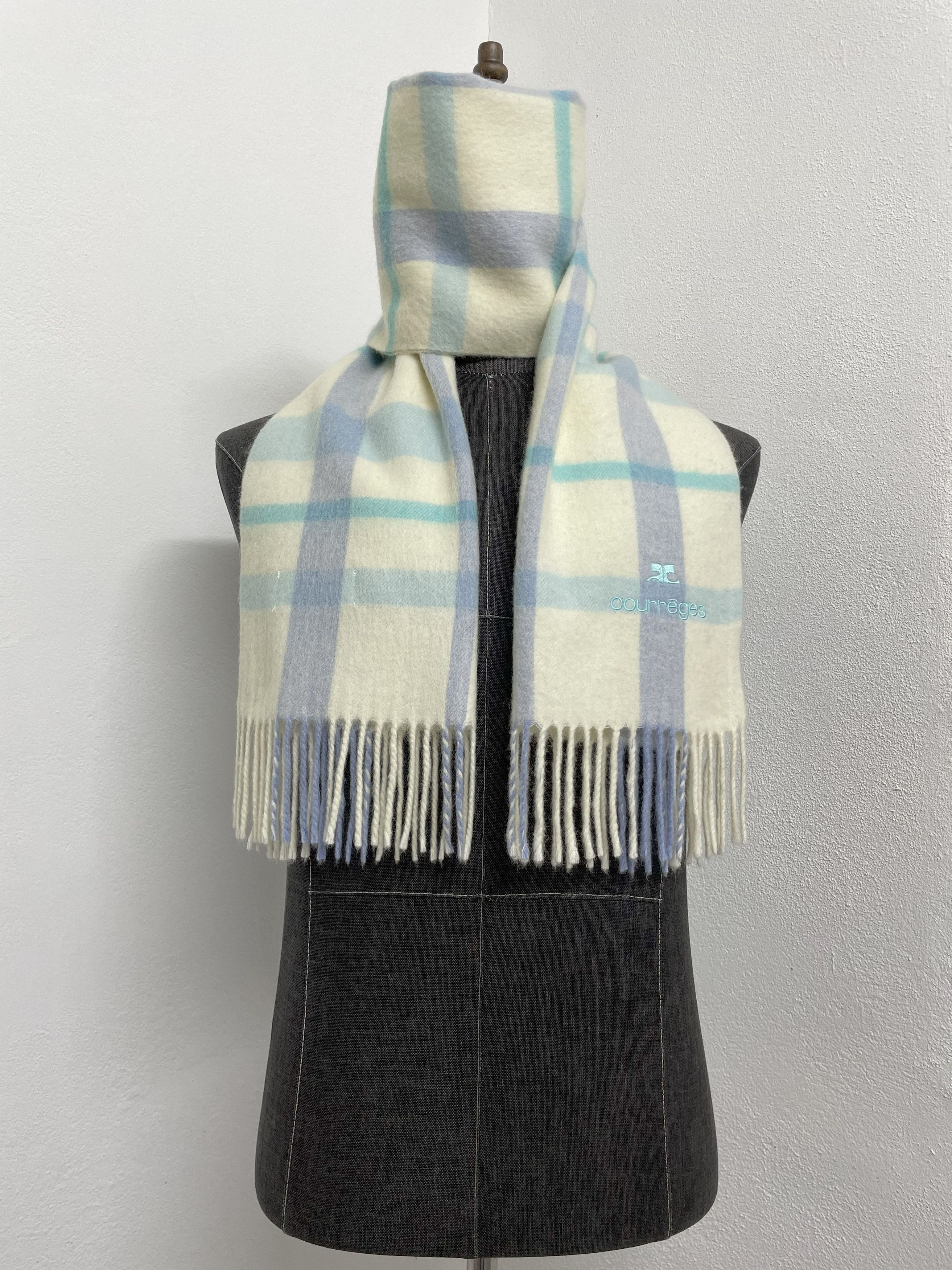 Courreges × Vintage Courreges Scarf / Muffler - 6217 Size ONE SIZE - 1 Thumbnail