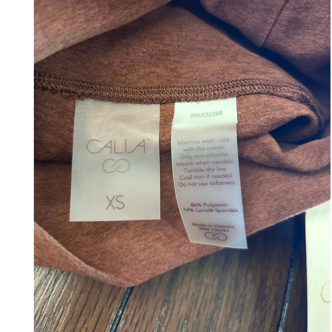 Other CALIA Women’s Active Lustralux Heather Brown 7/8 Leggings Size 25" / US 0 / IT 36 - 8 Thumbnail