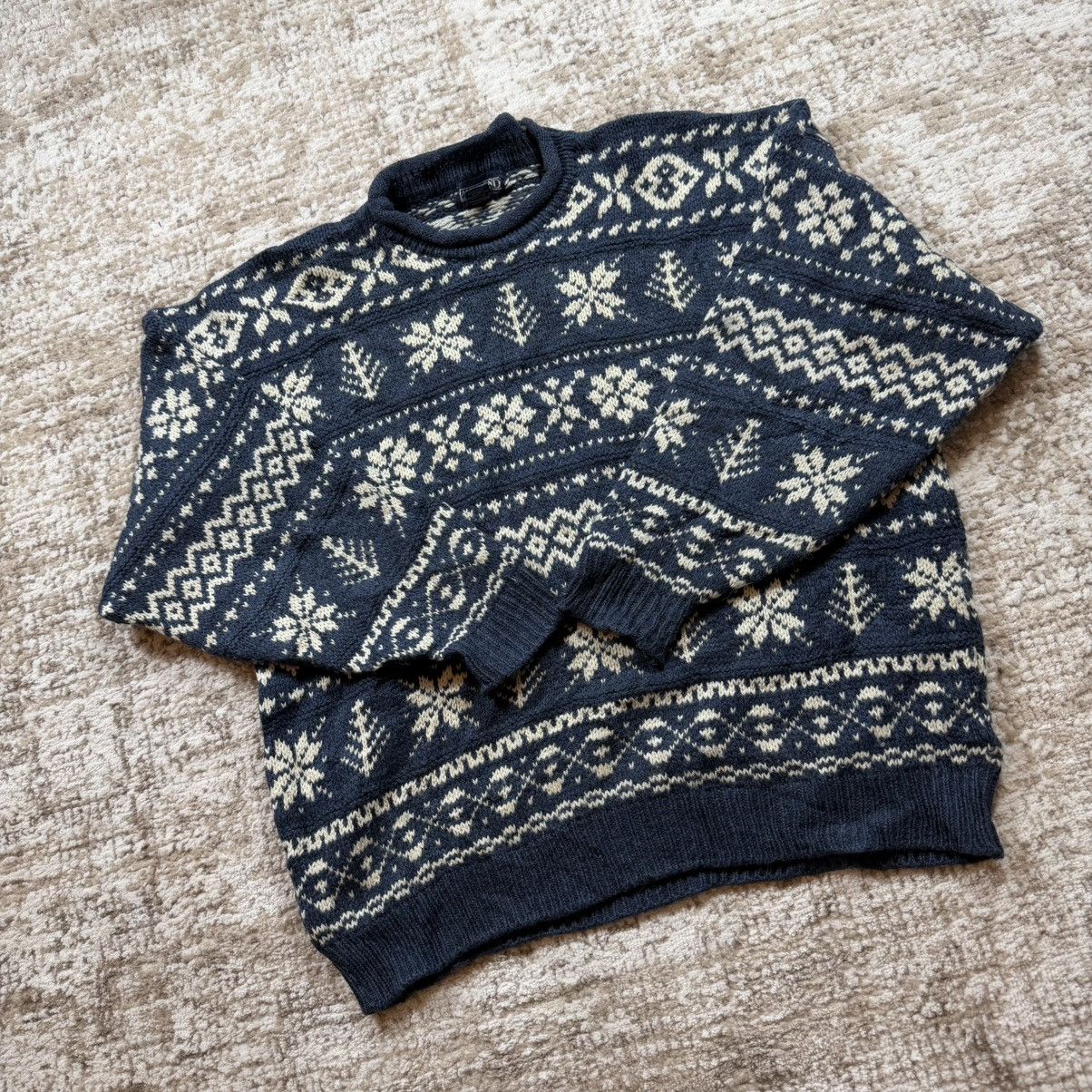 Lands' End Lands end pure wool jumper - men’s XL Size US XL / EU 56 / 4 - 4 Thumbnail