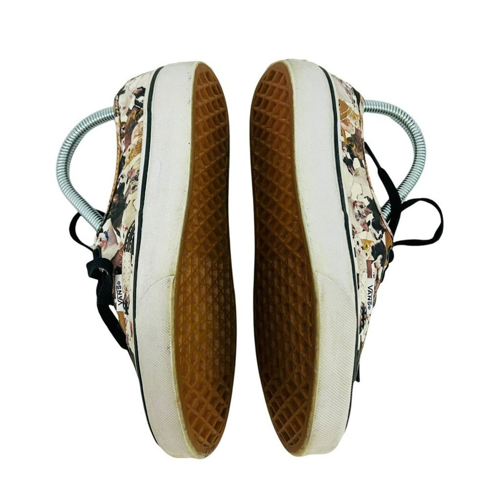 Vans Vans ASPCA Cat Printed Canvas Mens 4.5 Womens 6 Low Top Size US 6 / IT 36 - 4 Thumbnail