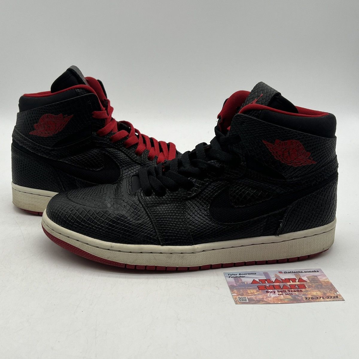 Nike Air Jordan 1 high snakeskin Size US 9 / EU 42 - 1 Thumbnail