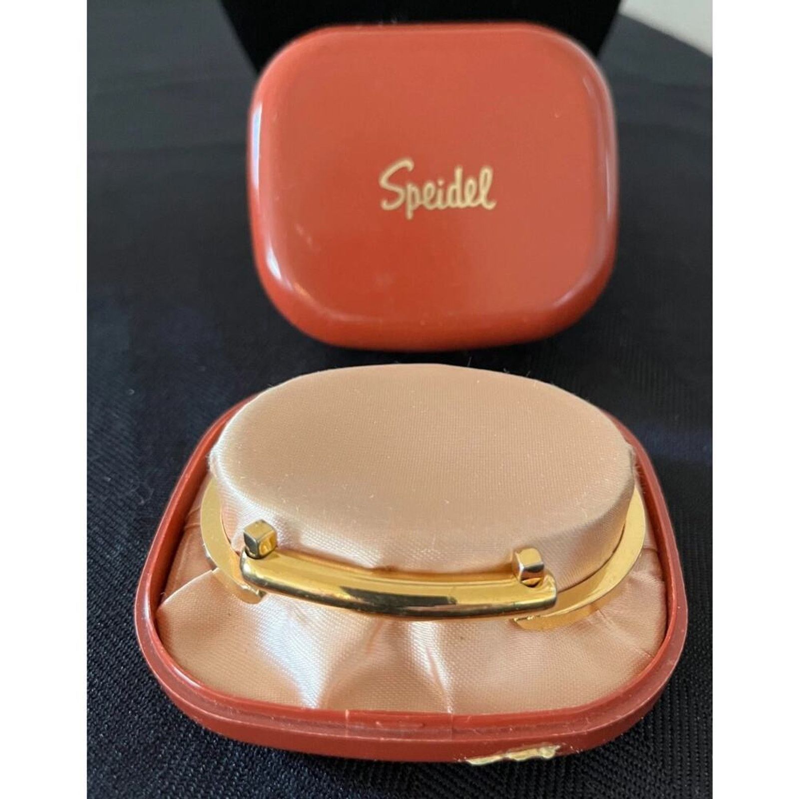 I. Spiewak And Sons Vintage 1940’s- Speidel Bracelet Gold Toned With Original Bo Size ONE SIZE - 1 Thumbnail