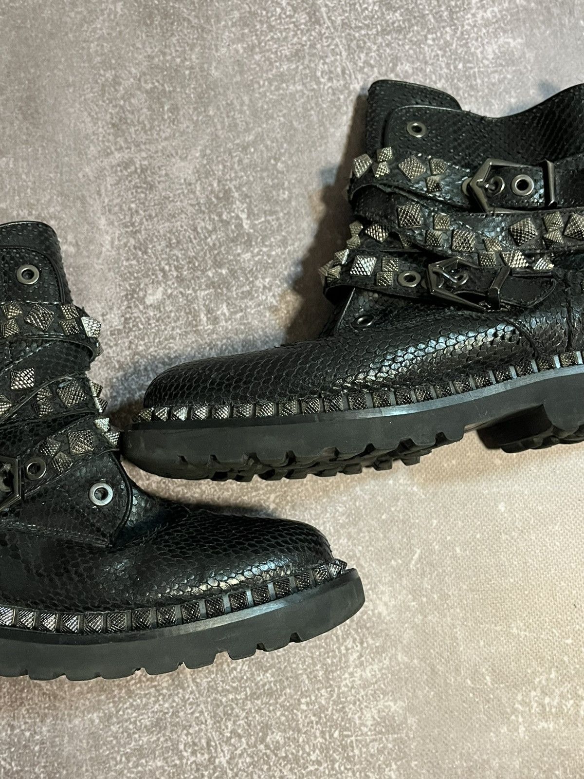 A.S.98 RARE Strap Studded Like AS 98 Airstep Vintage Ankle Boots Size US 9 / IT 39 - 4 Thumbnail