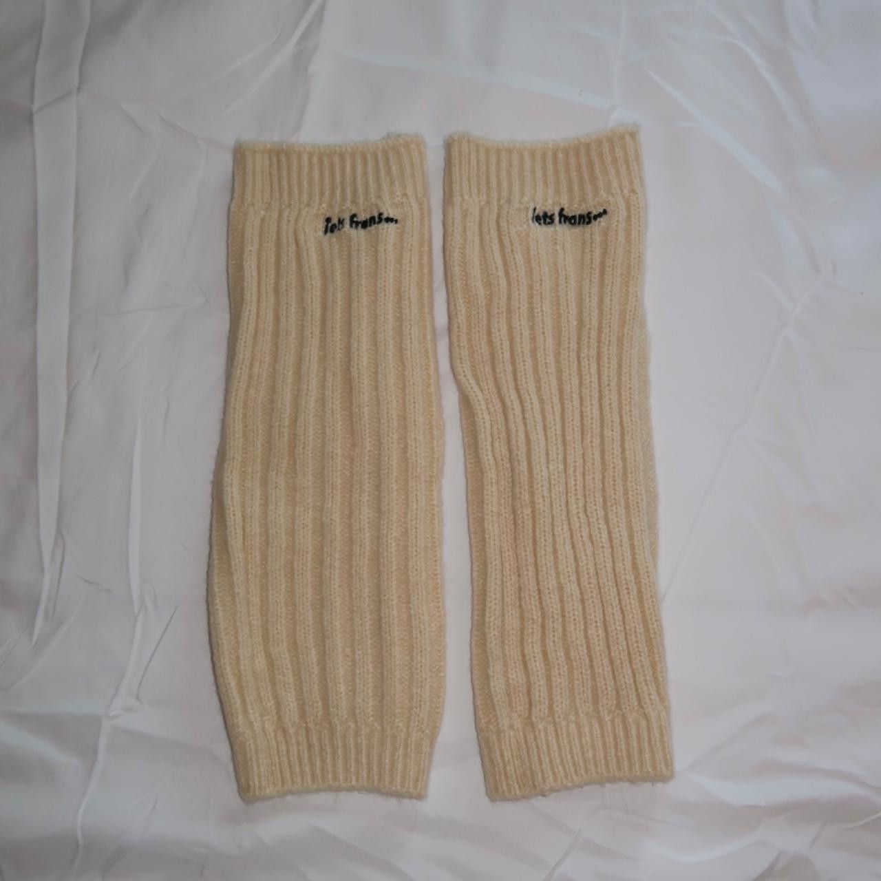 Urban Outfitters cream leg warmers Size ONE SIZE - 1 Thumbnail