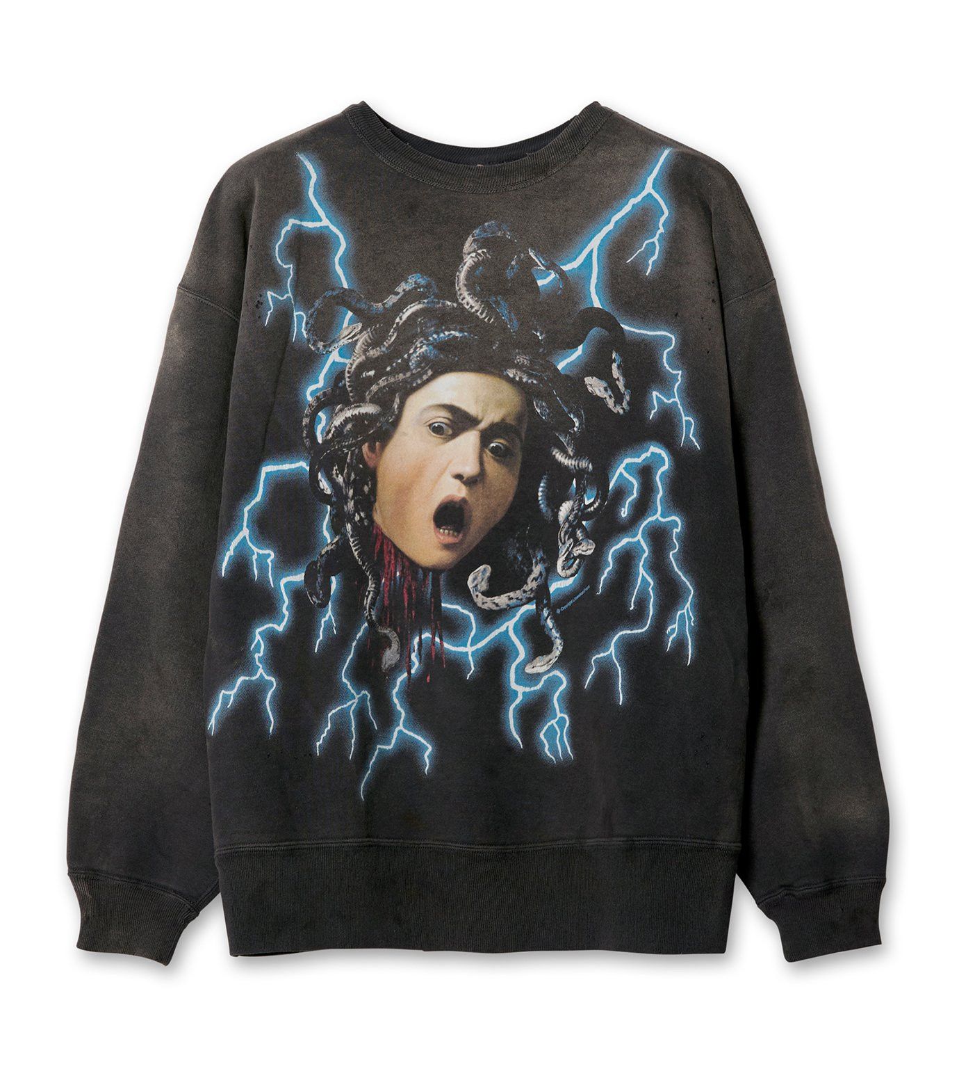 Saint Michael o1h1sh10525 Medusa T-Shirt in Black Size US M / EU 48-50 / 2 - 1 Thumbnail