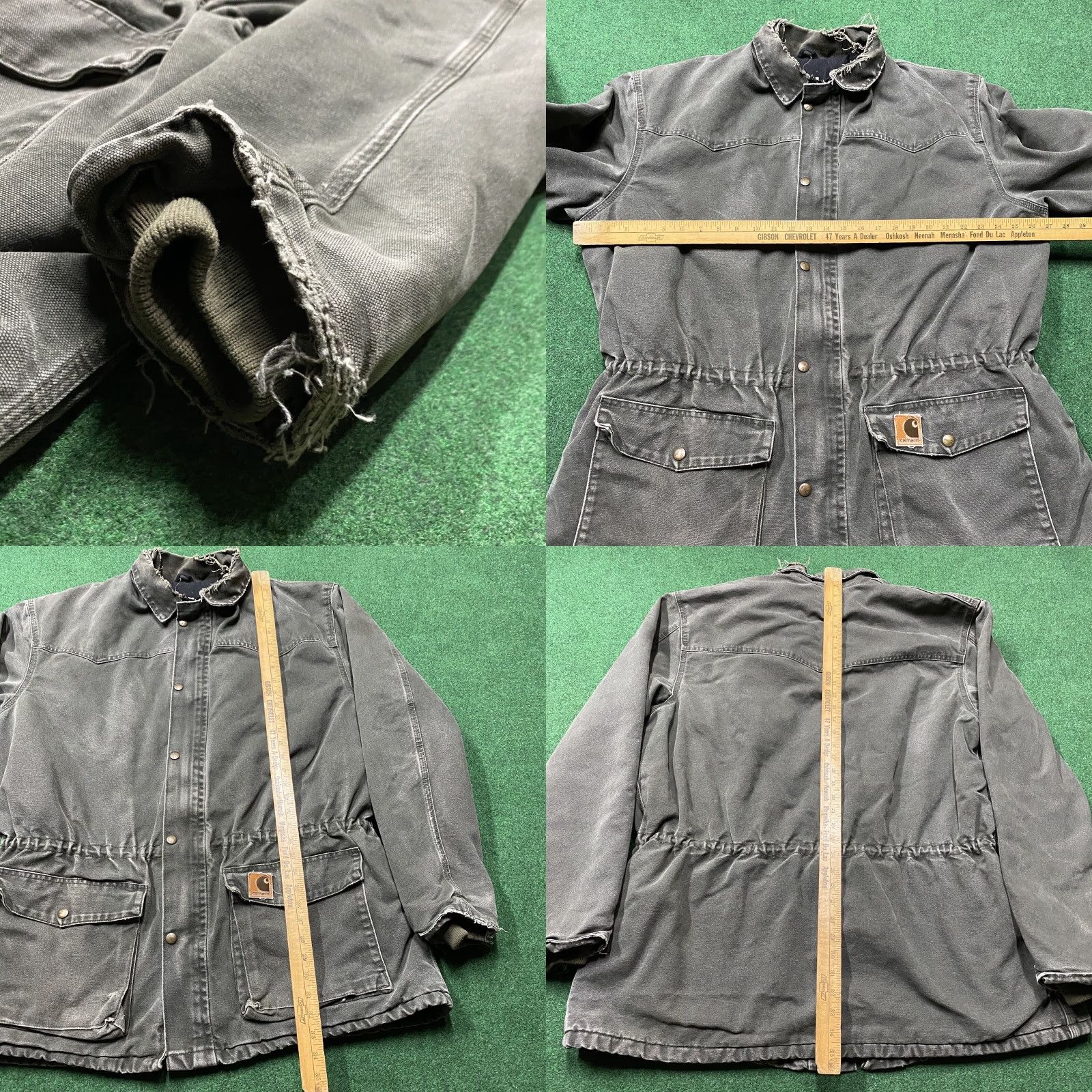 Carhartt VINTAGE Carhartt Jacket Mens XL Green 90S Quilted Barn Chore Work Coat C46 MOS Clothing Size US XL / EU 56 / 4 - 8 Thumbnail