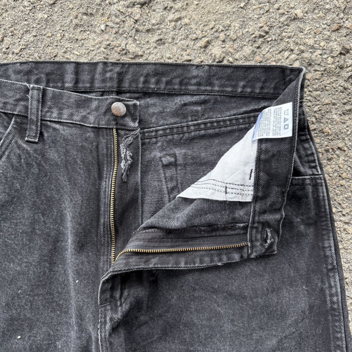 Rustler Vintage rustler black rippep Jean denim pants Size US 36 / EU 52 - 8 Thumbnail