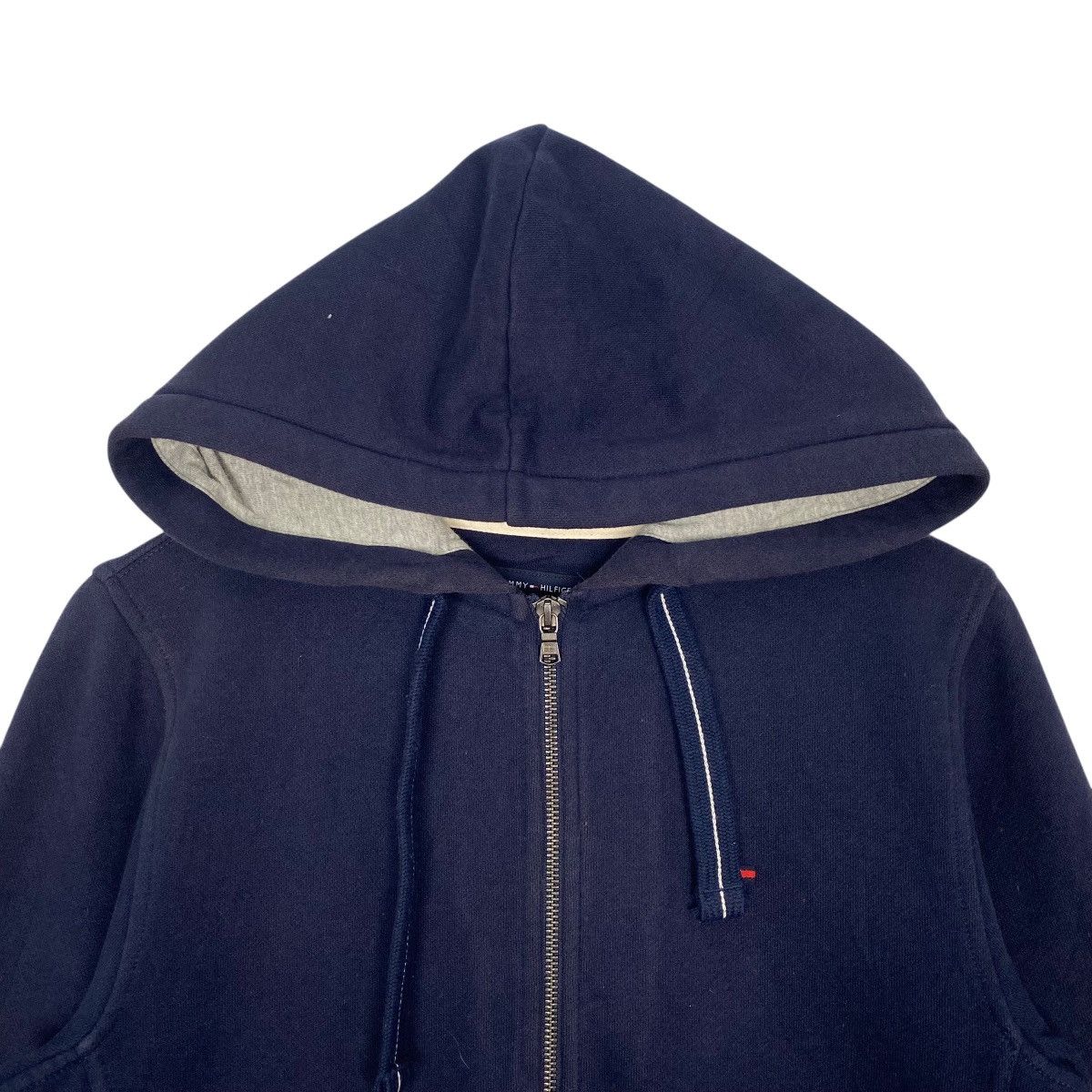 Vintage Vintage Tommy Hilfiger Full Zip Hoodie Sweater NavyBlue Sz S Size US S / EU 44-46 / 1 - 4 Thumbnail