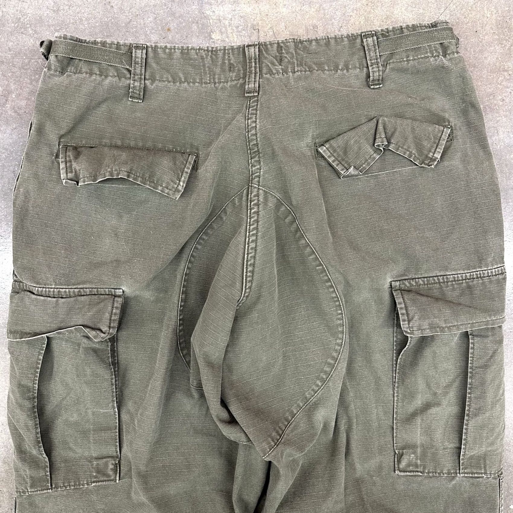 Olive TRU-SPEC Cargo Pants Men’s Large Regular Olive Army Green 2000s Size US 33 - 6 Thumbnail