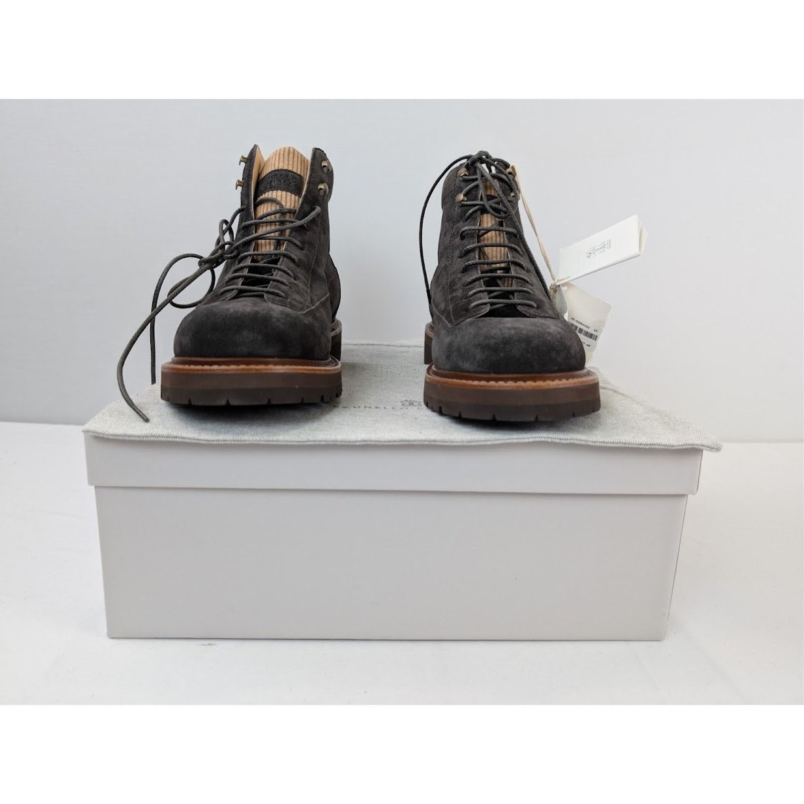 Brunello Cucinelli o1rshd1 Ankle Boots in Gray Size US 10 / EU 43 - 16 Thumbnail