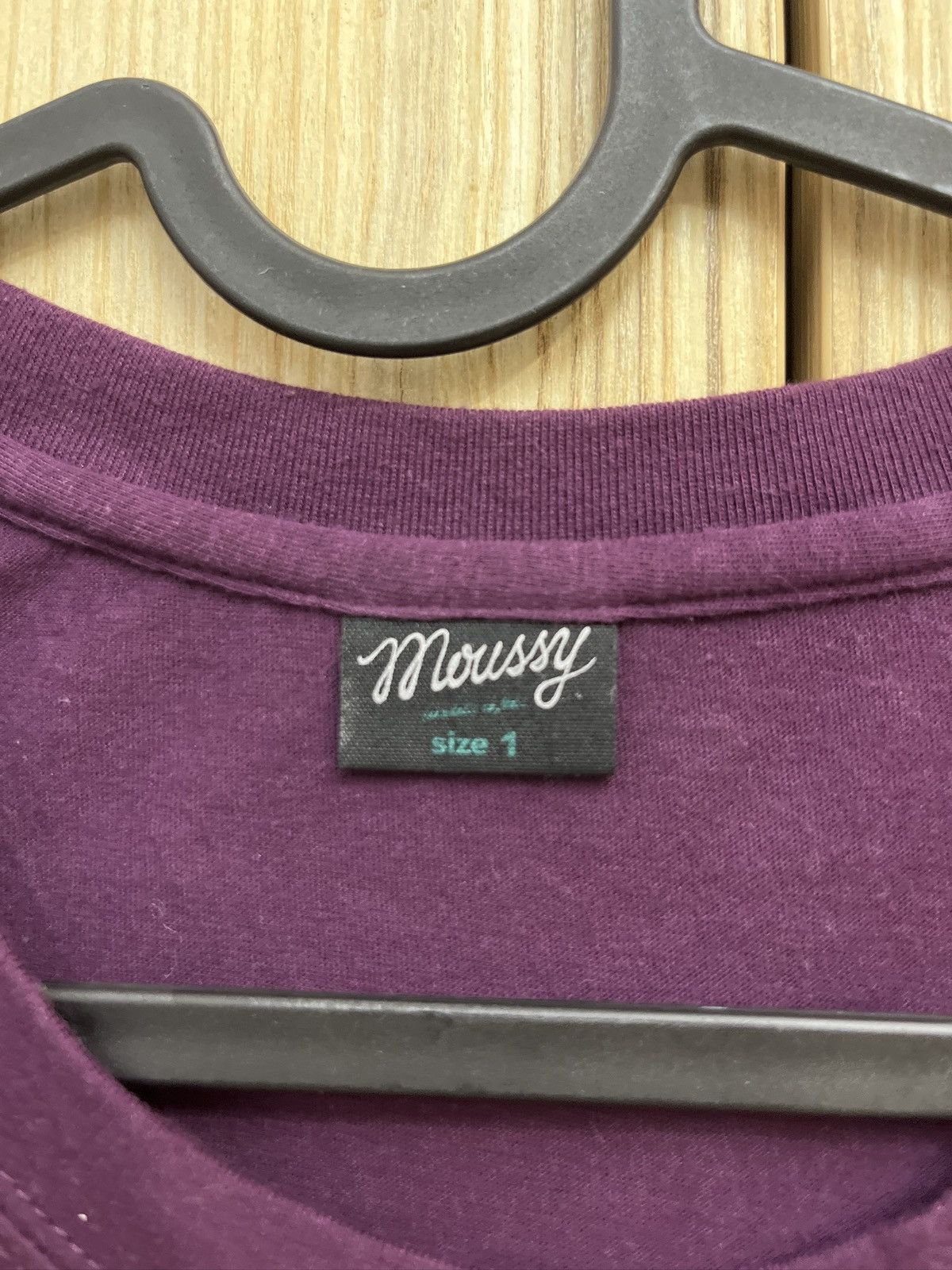 MOUSSY moussy purple short sleeve Size XS / US 0-2 / IT 36-38 - 3 Thumbnail
