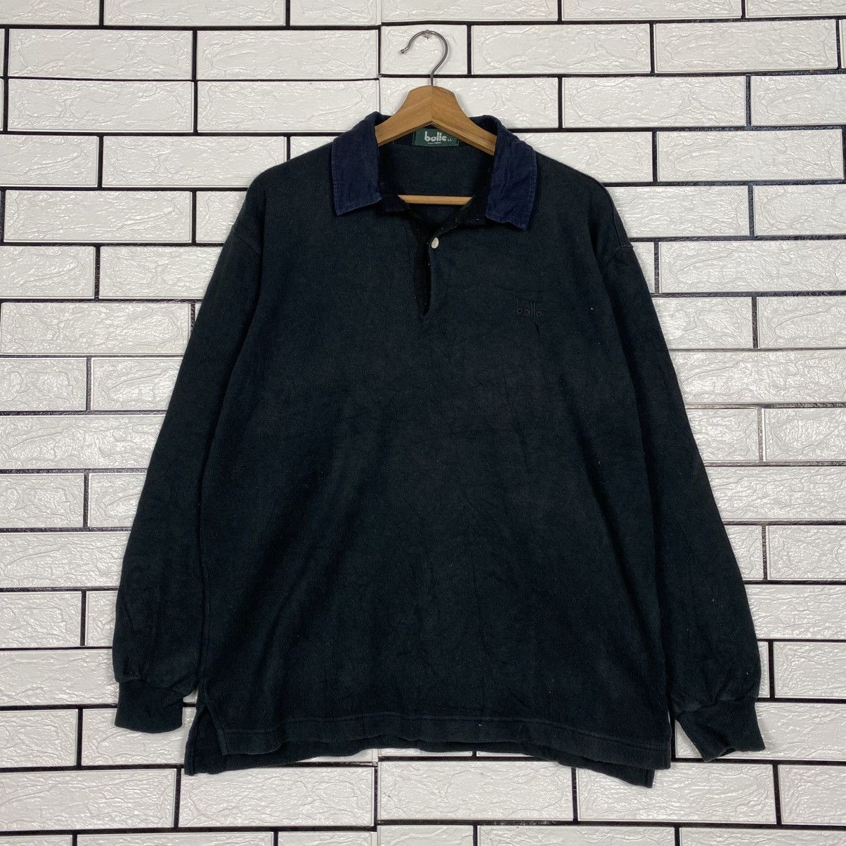 Japanese Brand 📌Vintage Sweatshirt Collar Bolle From Paris Issey Miyake Size US L / EU 52-54 / 3 - 2 Thumbnail