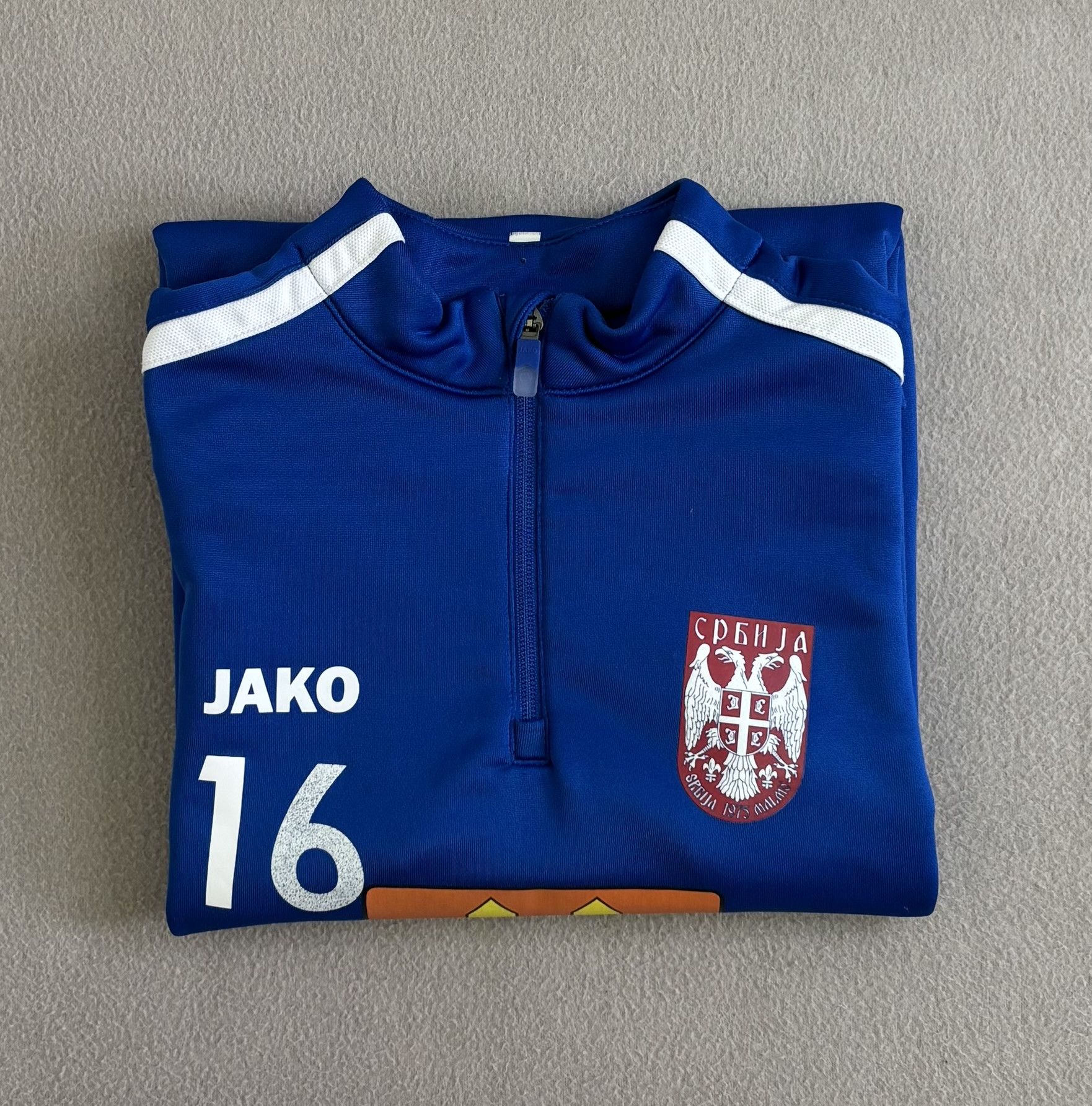 Other Serbia 1975 Malmo #16 Jako Football Sweatshirt size S Size US S / EU 44-46 / 1 - 18 Thumbnail