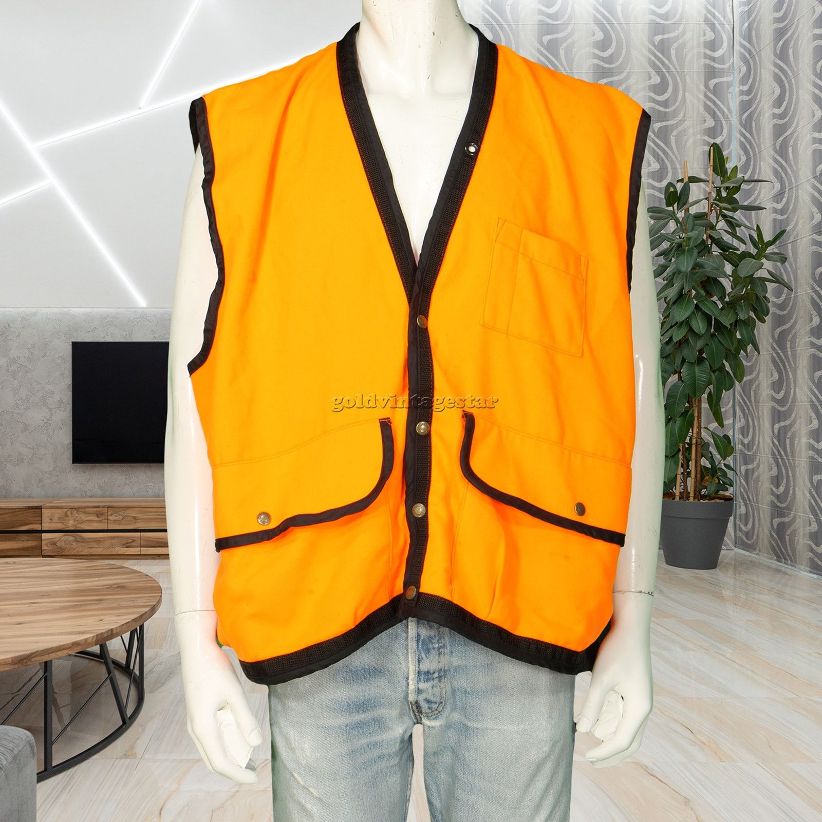 Other Cabela's Bright Orange Shooting Safety Vest 2XL Size US XXL / EU 58 / 5 - 1 Thumbnail