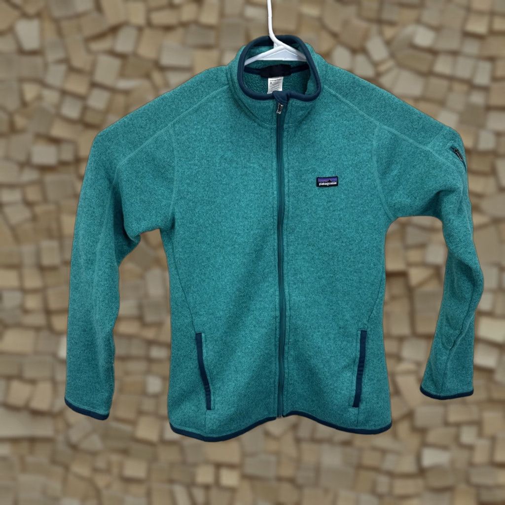 Patagonia PATAGONIA BETTER SWEATER FULL ZIP Jacket Women's Small Teal Green Outdoor Size S / US 4 / IT 40 - 1 Thumbnail