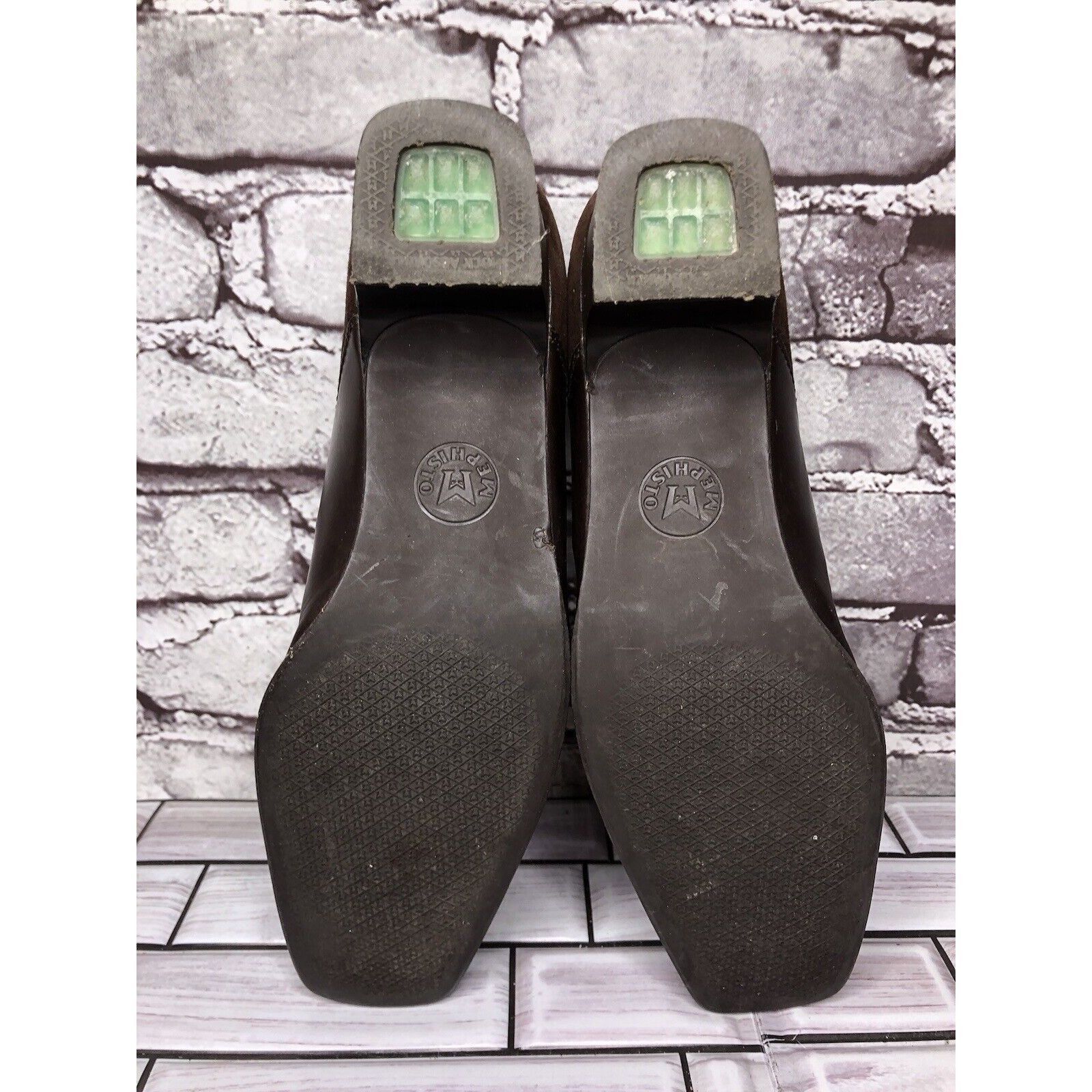 Mephisto Mephisto Brown Suede Leather Square Toe Split Toe Loafers He Size US 9 / IT 39 - 13 Thumbnail