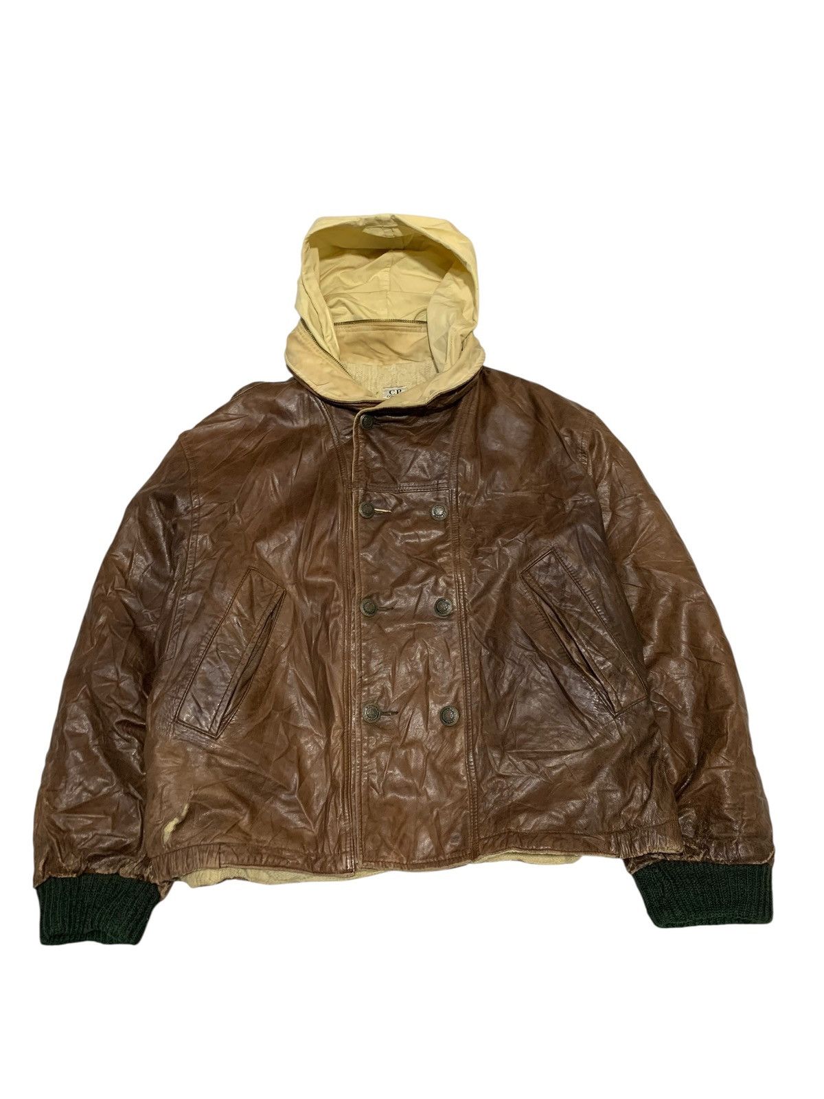 Men's C.P. Company Leather Jackets | Grailed