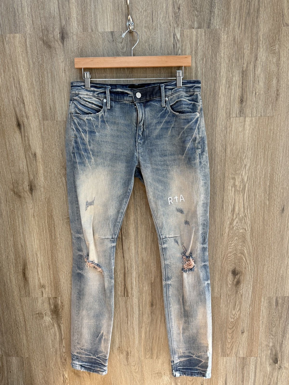 Rta Rta Blue Denim Jeans Size US 32 / EU 48 - 1 Thumbnail