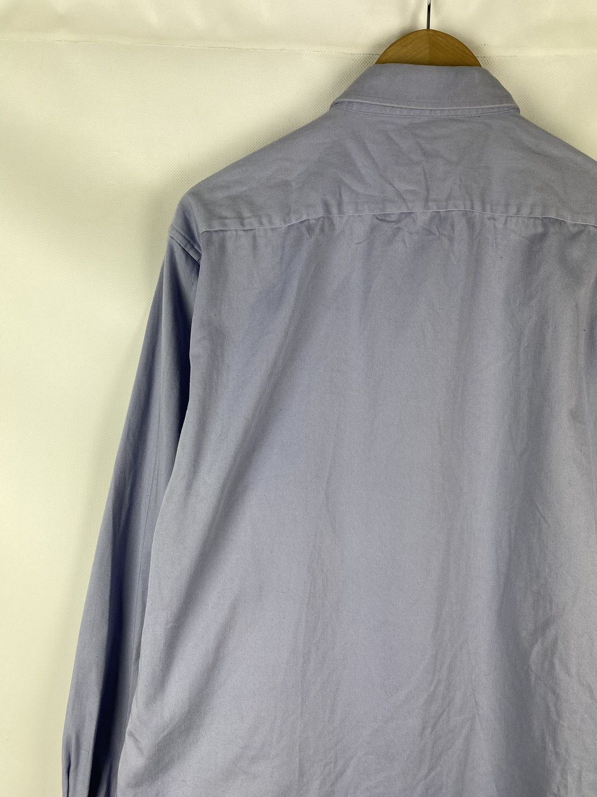 Vintage × Yves Saint Laurent Yves Saint Laurent YSL vintage heavy cotton button up shirt Size US XL / EU 56 / 4 - 18 Thumbnail