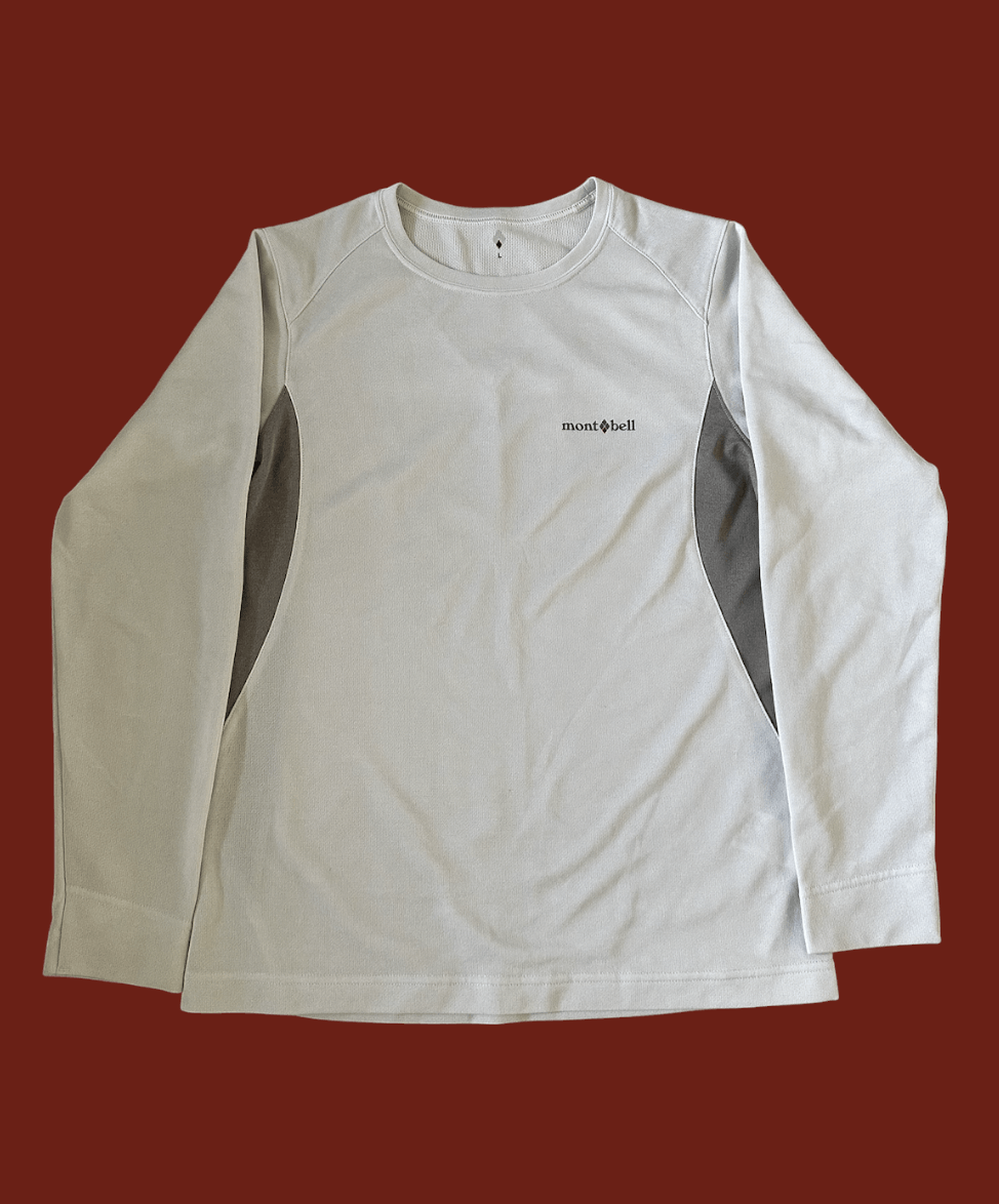 Montbell Montbell White Longsleeve Shirt Size US L / EU 52-54 / 3 - 1 Thumbnail