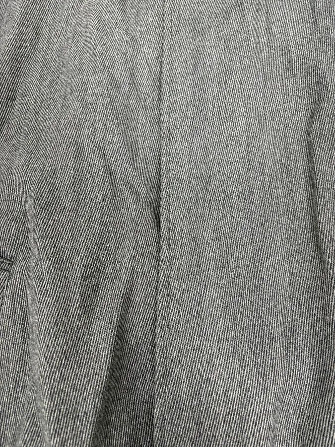 Yves Saint Laurent 1990s Yves Saint Laurent Grey Wool Bomber Jacket Size US L / EU 52-54 / 3 - 10 Thumbnail