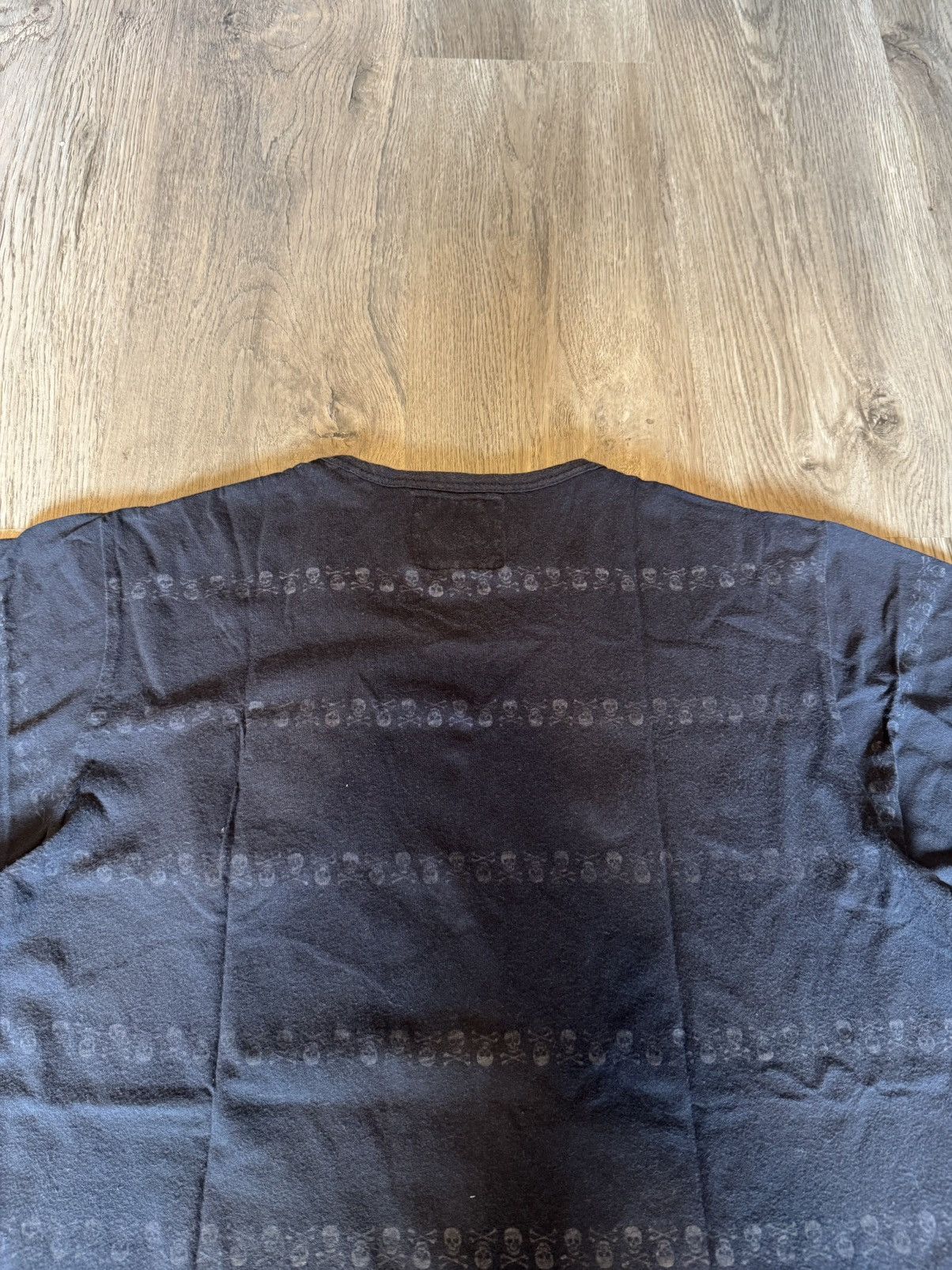 Japanese Brand JAPANESE STYLE BONE & SKULL MOTIF LIKE LGB T SHIRT Size US M / EU 48-50 / 2 - 5 Thumbnail