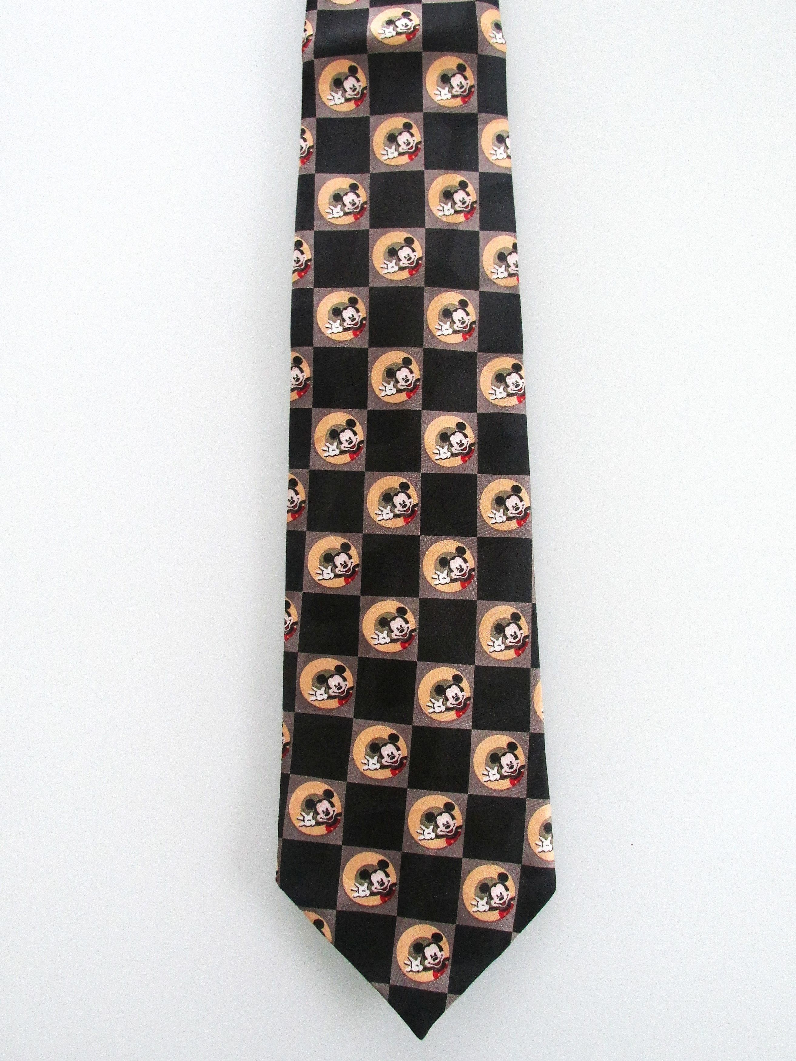 Disney Mickey Mouse/Disney Men's Silk Tie Size ONE SIZE - 2 Thumbnail
