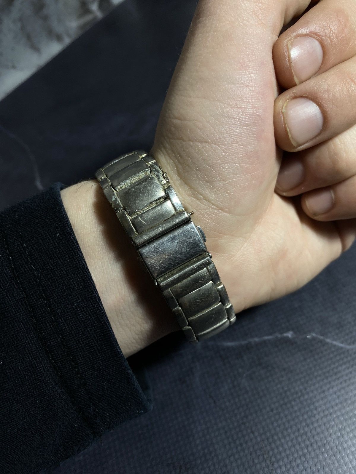 Japanese Brand × Vintage Rare Japanese sports watch with chronograph Size ONE SIZE - 3 Thumbnail