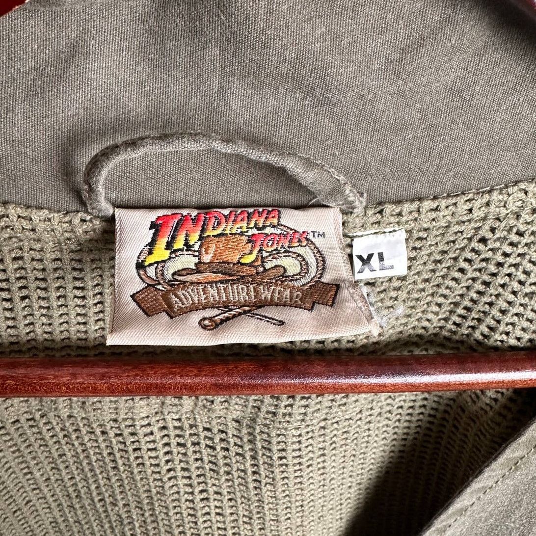 Disney × Vintage Vintage Utility Vest XL Indiana Jones Safari Green Outdoor Size US XL / EU 56 / 4 - 8 Thumbnail