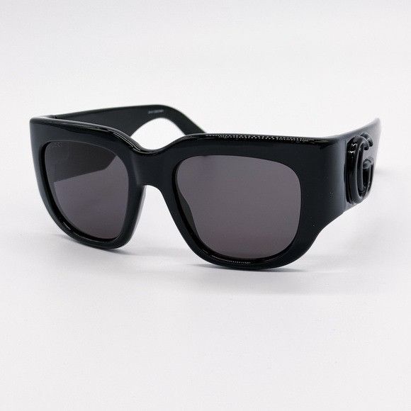 Gucci NEW GG1545S 001 GUCCI BLACK OVERSIZED WOMEN SUNGLASSES GG 15 Size ONE SIZE - 7 Thumbnail